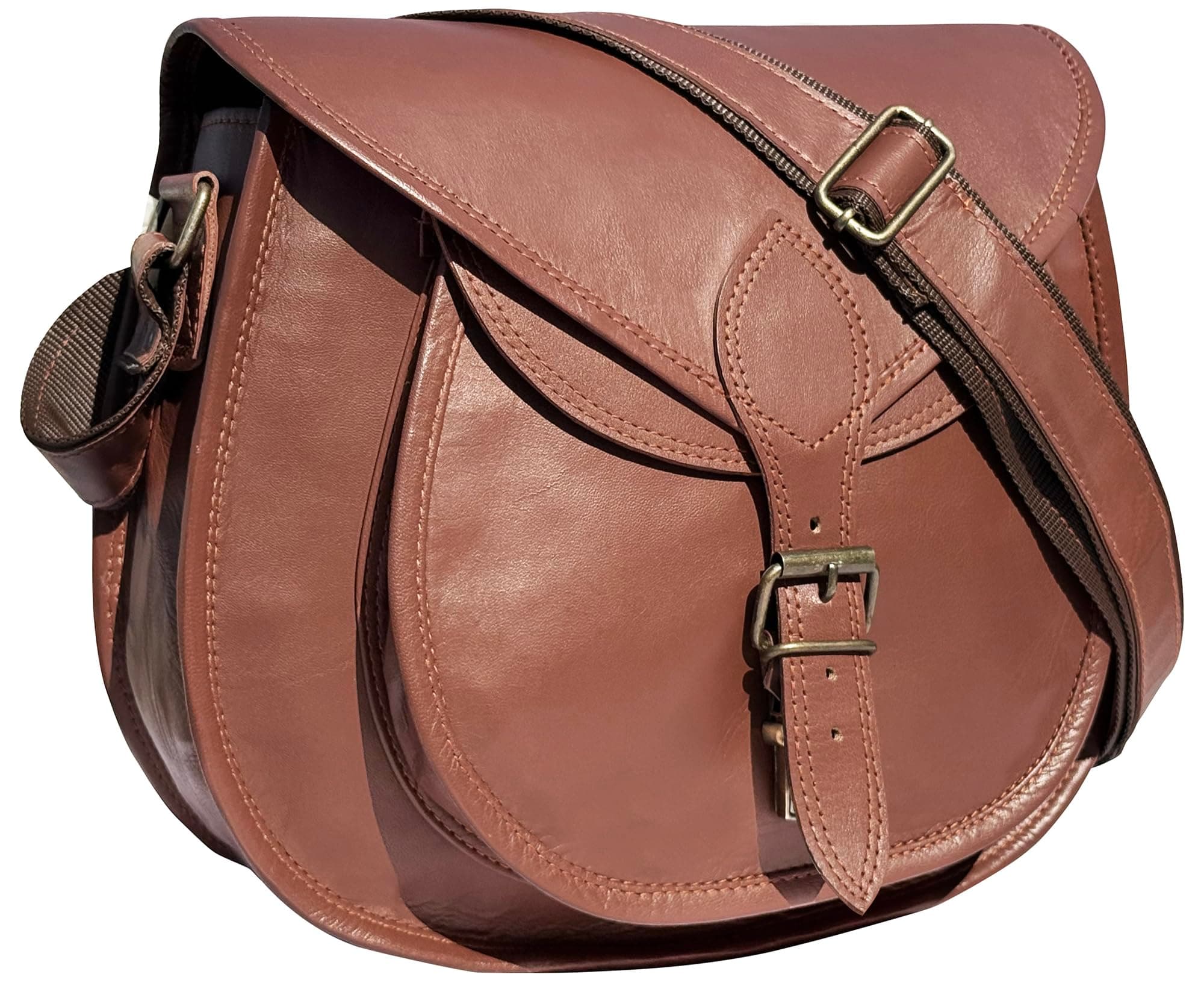 Leather Crossbody Satchel Bag Vintage Purses Handbags for Women