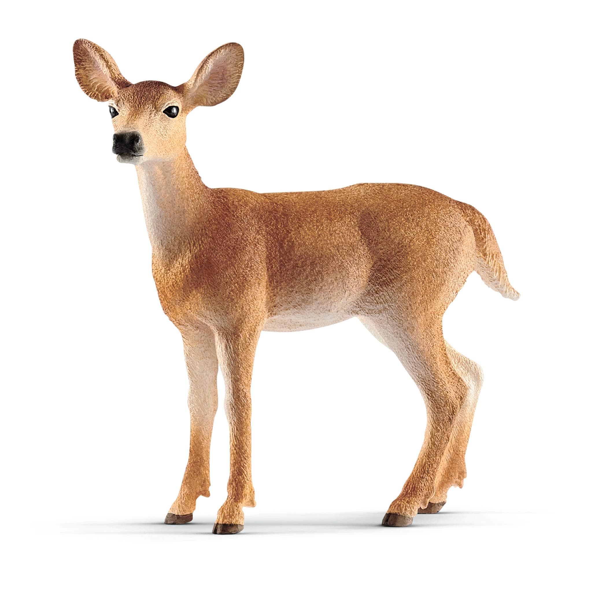 Wild Life, Animal Figurine, Animal Toys for Boys and Girls 3-8 Years Old, White-Tailed Doe, Ages 3+