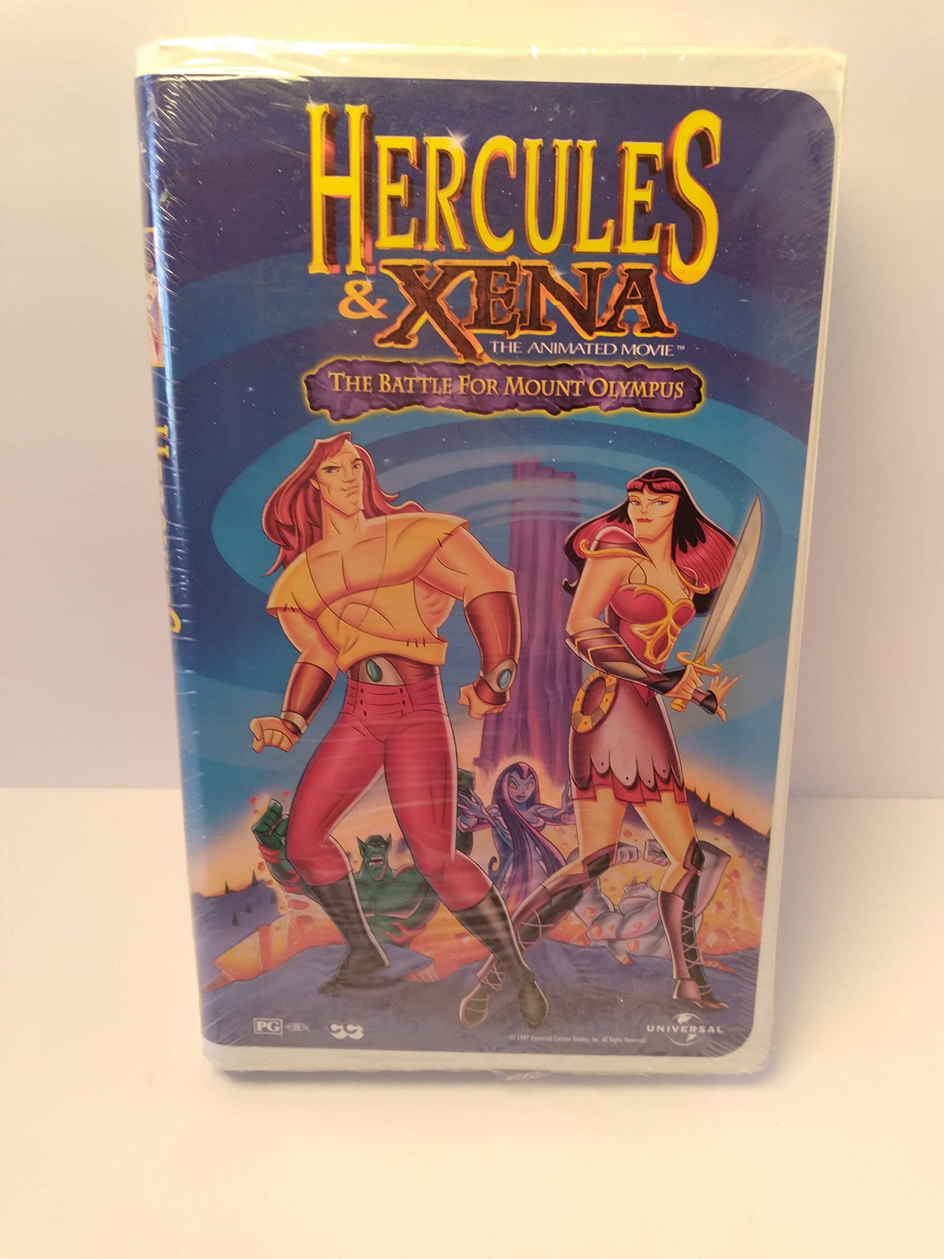 Hercules & Xena - The Animated Movie: The Battle for Mount Olympus (Rated PG) [VHS]
