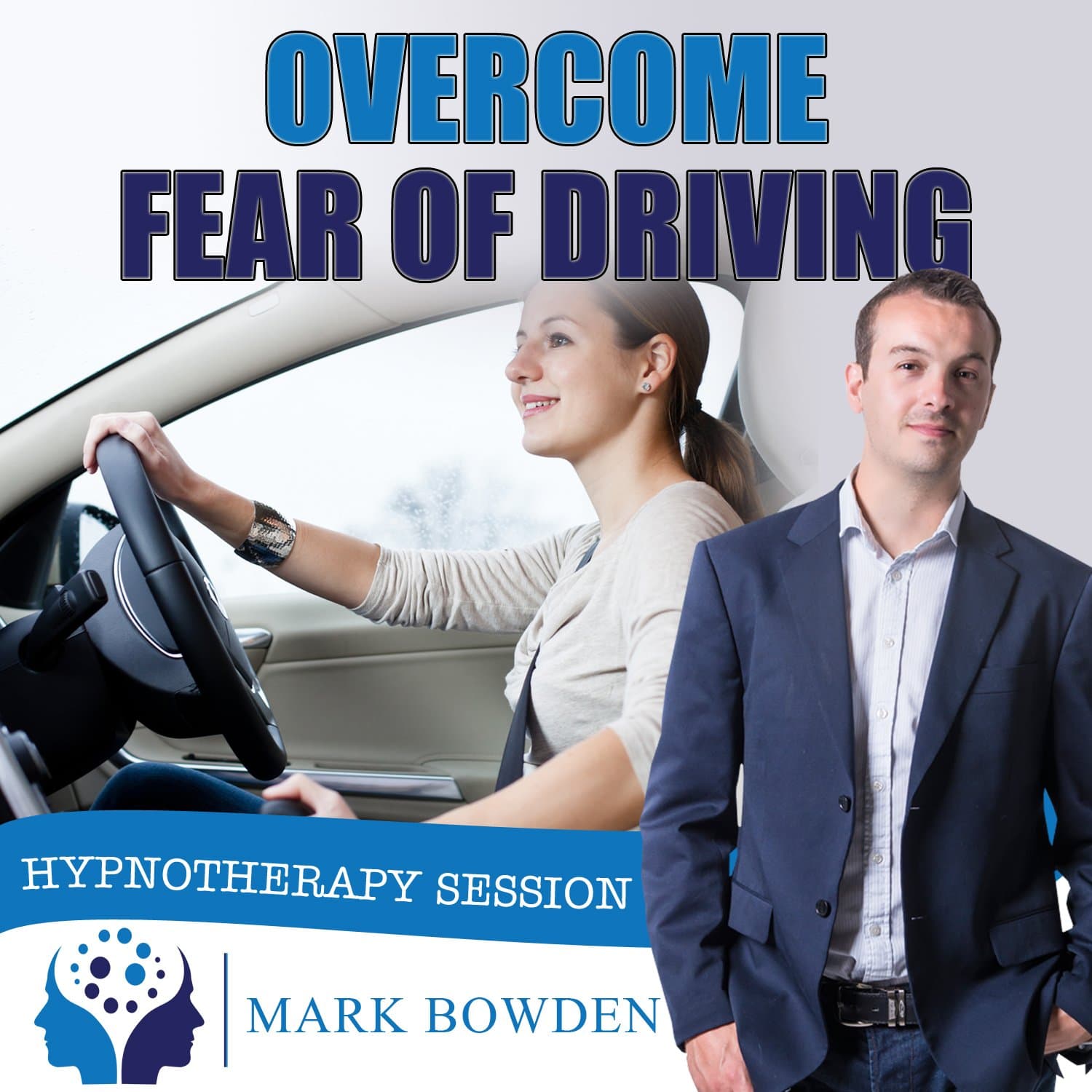 Overcome Fear of Driving Self Hypnosis CD / MP3 and APP (3 IN 1 PURCHASE!) - Hypnotherapy CD to Get the Freedom To Travel Any Types of Roads - Feel at Ease Behind the Wheel and Be Rid of Your Phobia