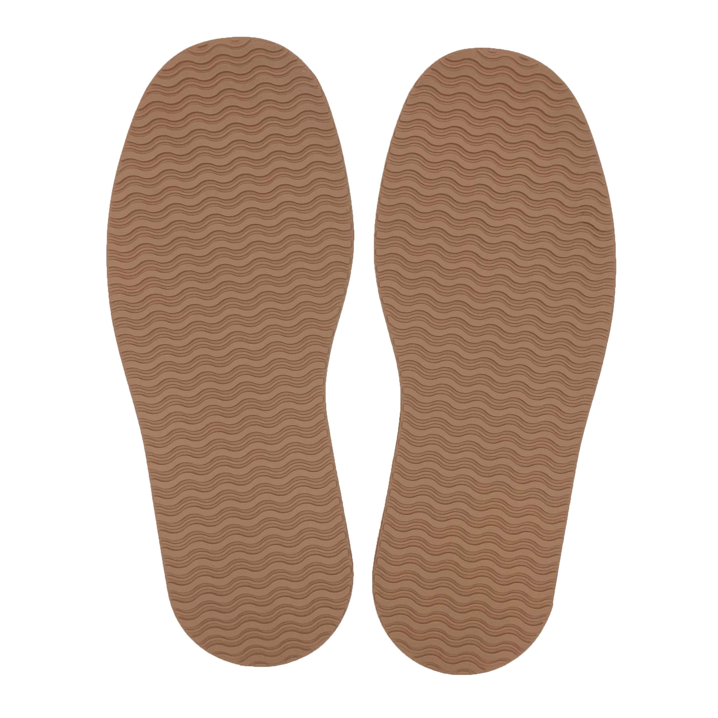 KANEIJI Men's and Woman's Worker Shoes Rubber Full Sole Repair,4.0mm thinkness, (Red Camel)