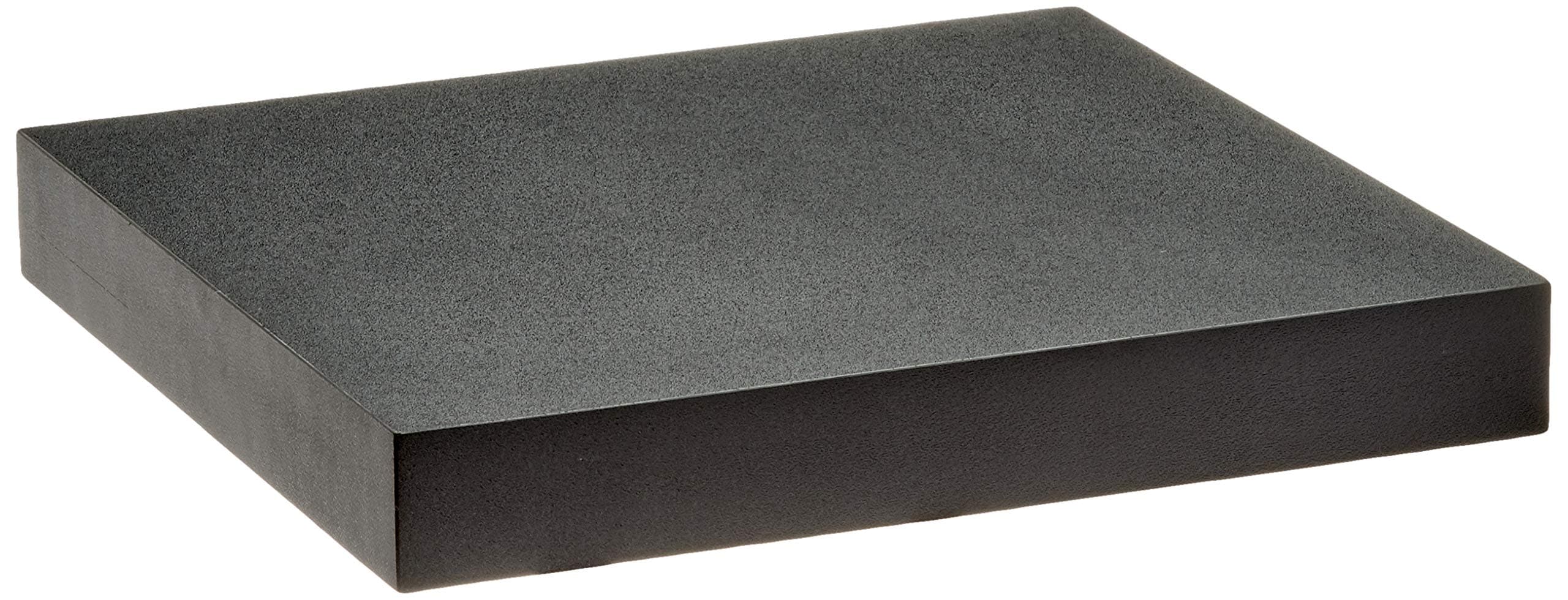 Modul'Home - 6RAN790BC - floating panel shelf/MDF 25 x 22.8 x 3.4 cm, black, L25xP22,8x3,4cm