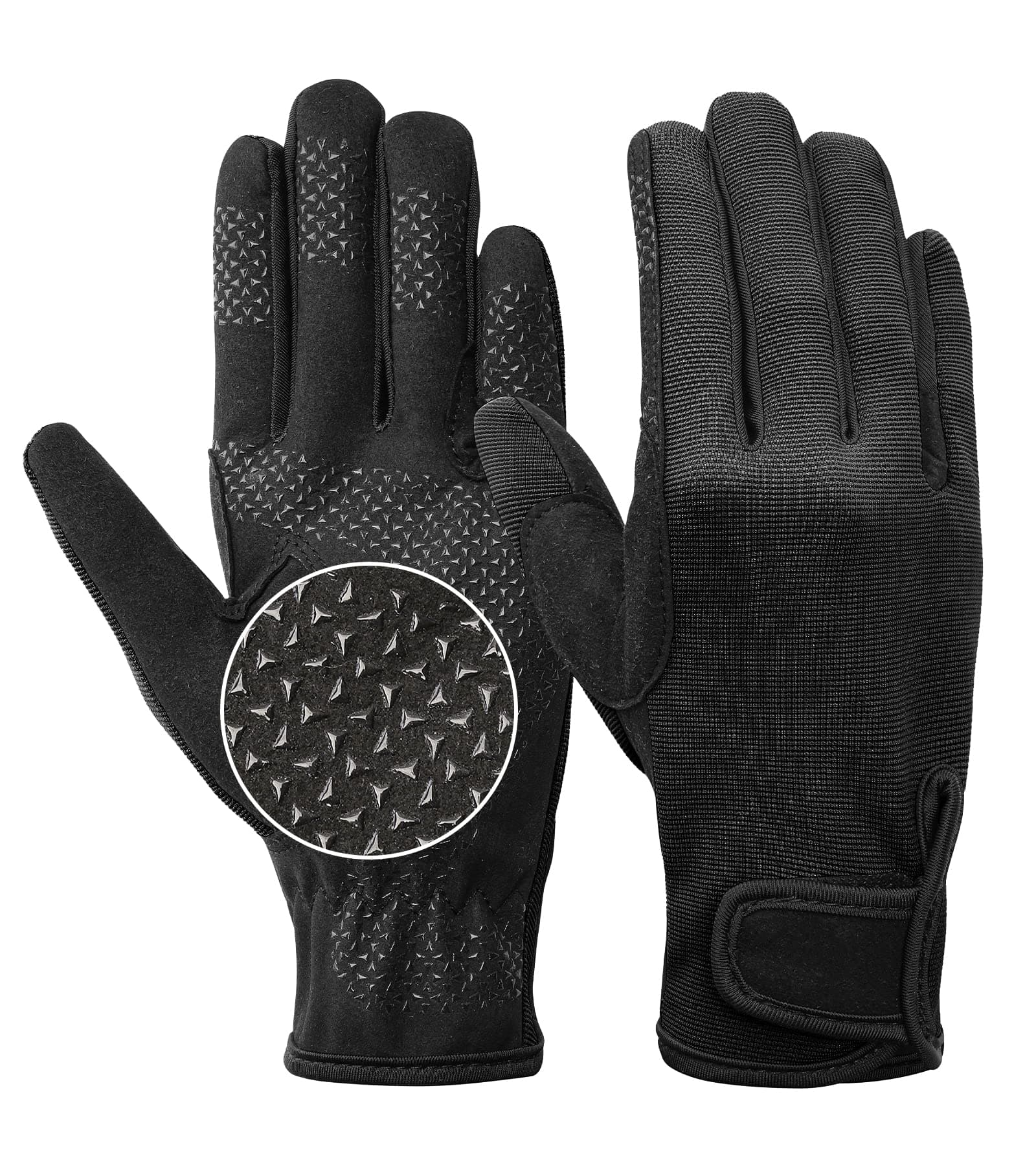 Kids Horse Riding Gloves Equestrian Anti Slip Children Horseback Bike Gardening Fishing Cycling Outdoor Activities Riding Gloves Girls Boys Youth