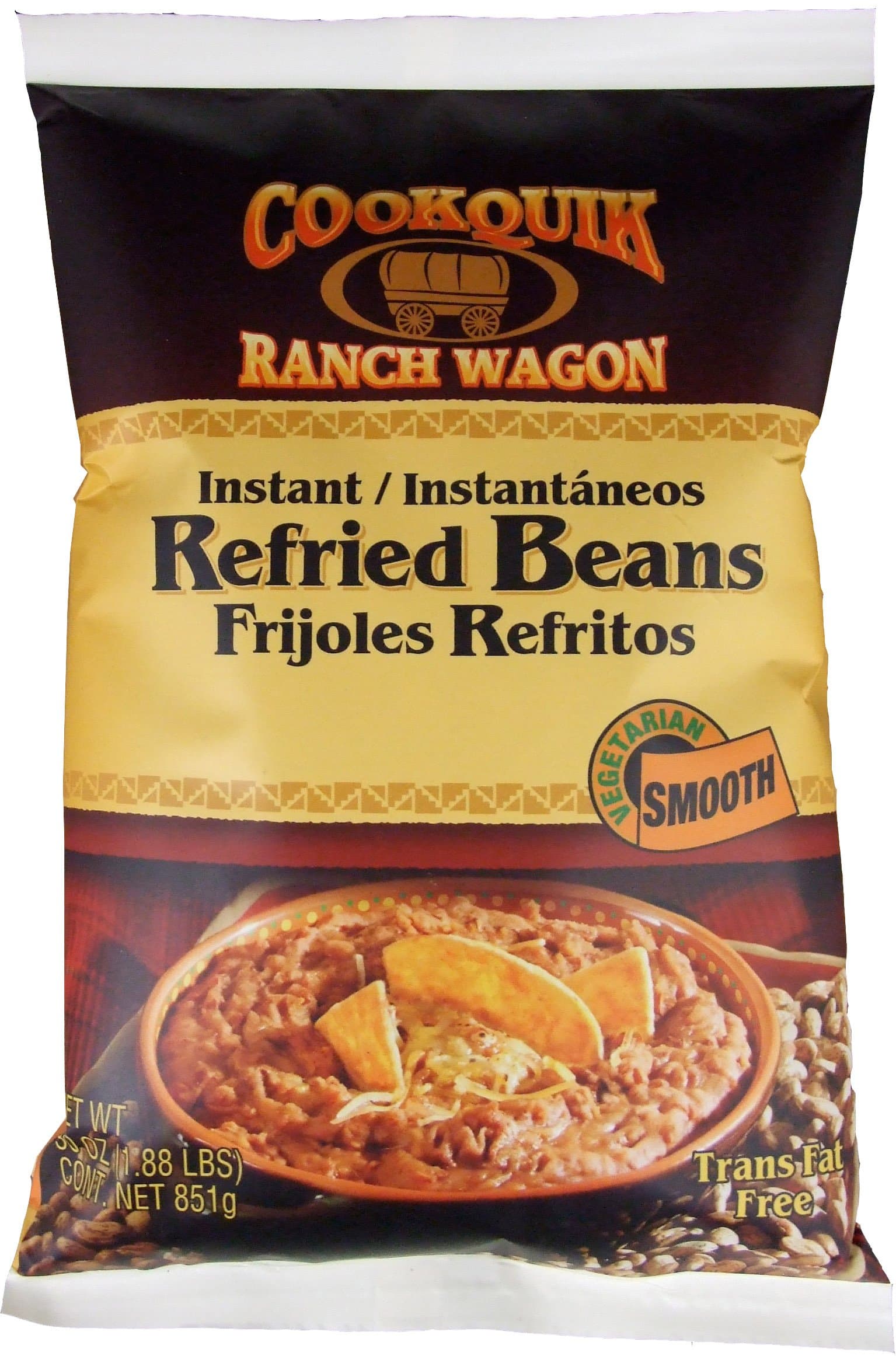 Trinidad Cookquik Dehydrated Refried Pinto Smooth 30-Ounce Packages (Pack of 3)