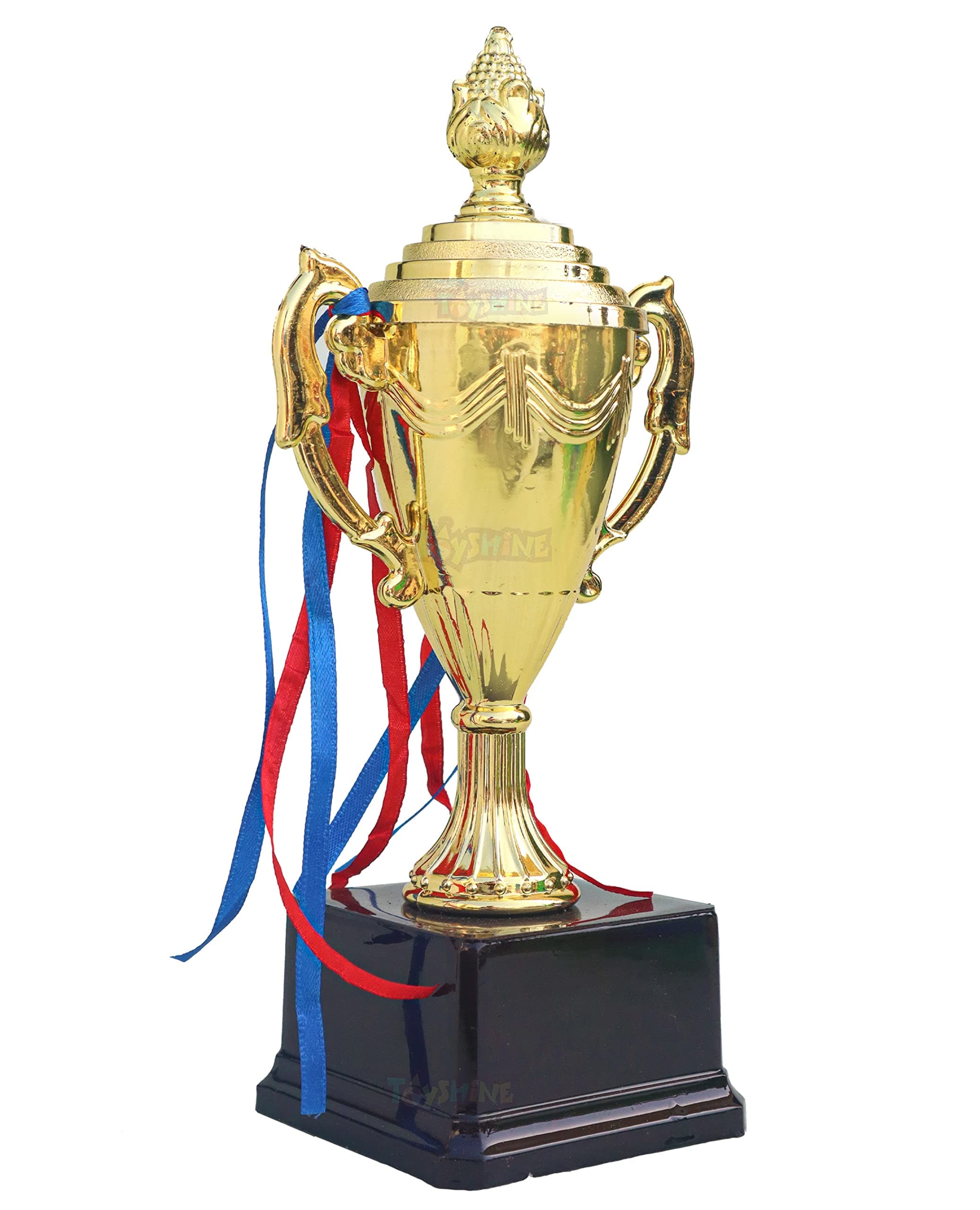 Toyshine Gold Cup Award Trophy for Winners,Award Ceremony and Appreciation Gift (PC-201L),10.5 inch SSTP