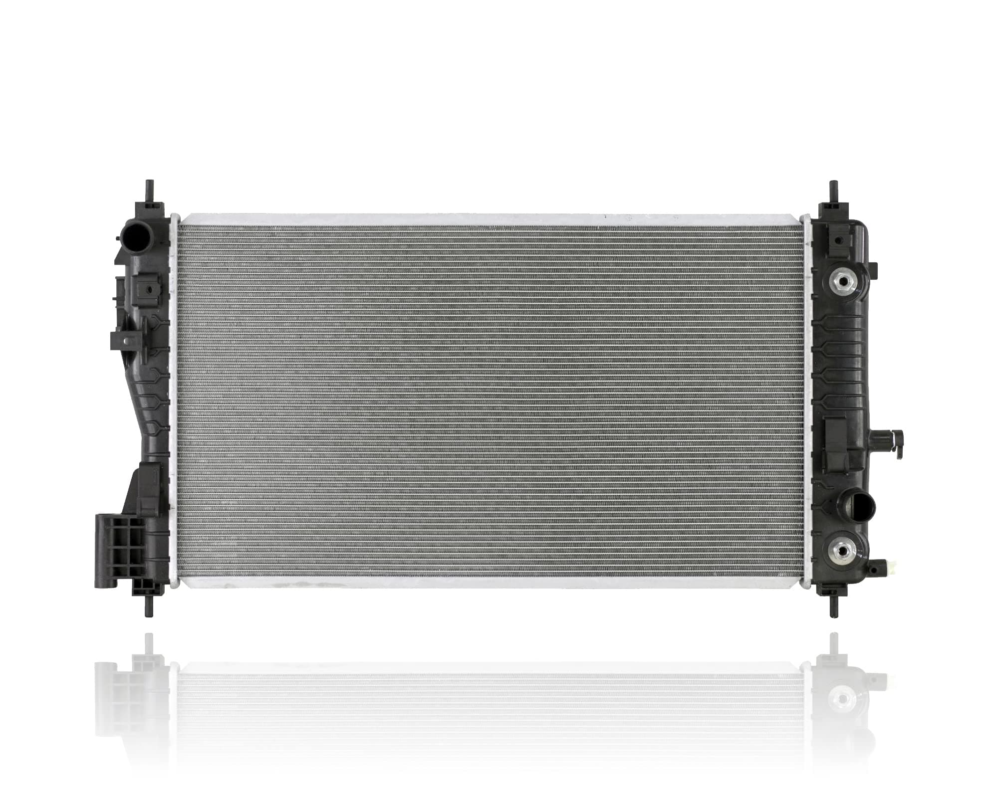 Radiator - Pacific Best Inc. Compatible/Replacement for 13328 13-13 Chevrolet Malibu 2.5L - Plastic Tank, Aluminum Core 1-Row With Sensor Hole