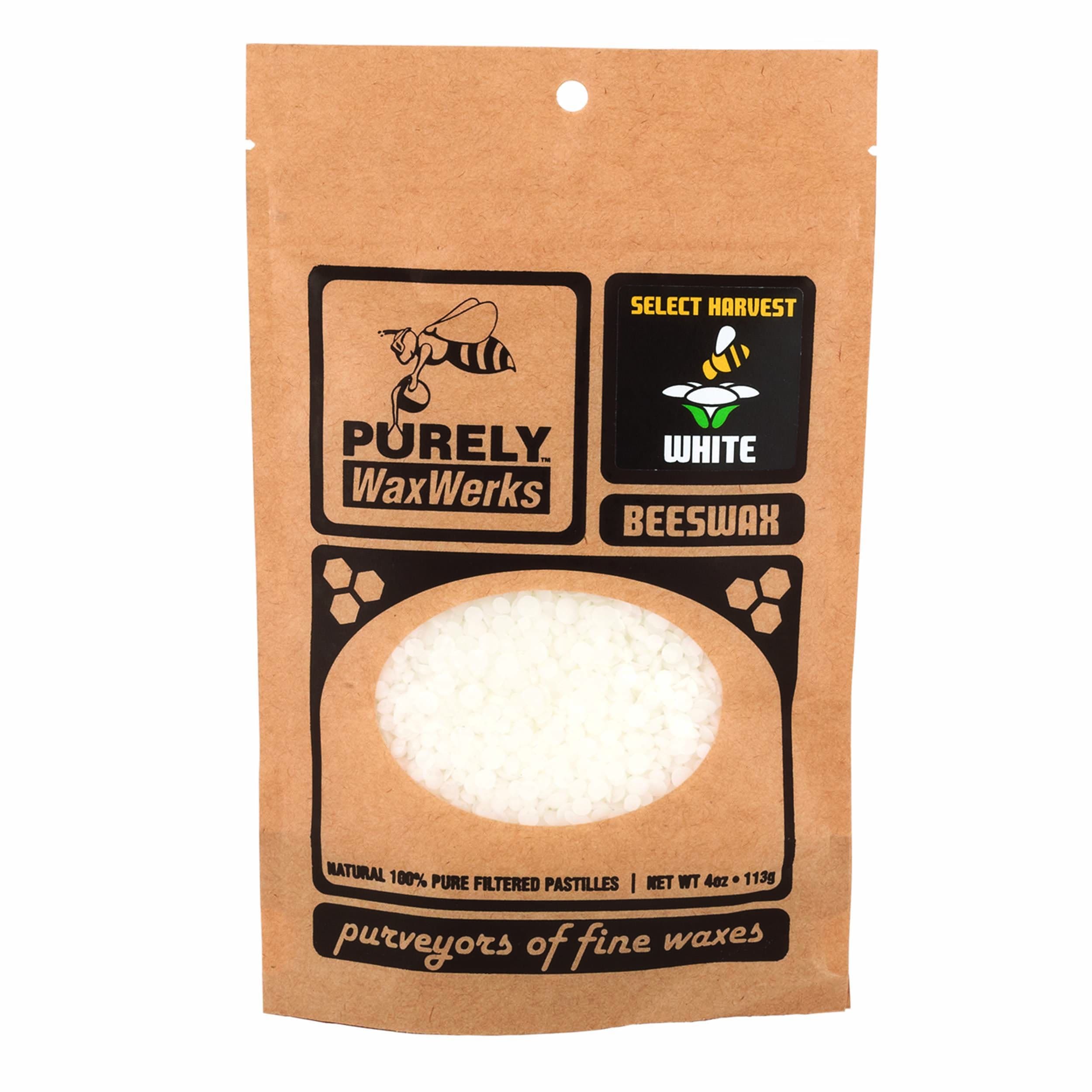 White Beeswax Pastilles 4oz