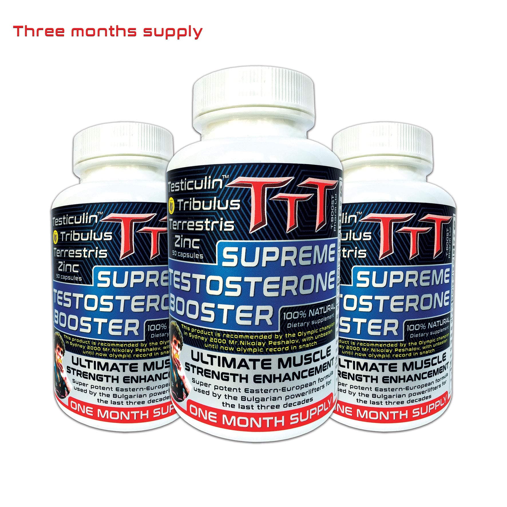 3x1 TTT- The Best Alternative Of The Anabolic Steroids. Supreme Testosterone Booster. Contains Unique Ingredient No one Else Produces it. Delivers A Noticeable Increase In Stamina, Energy and Vitality