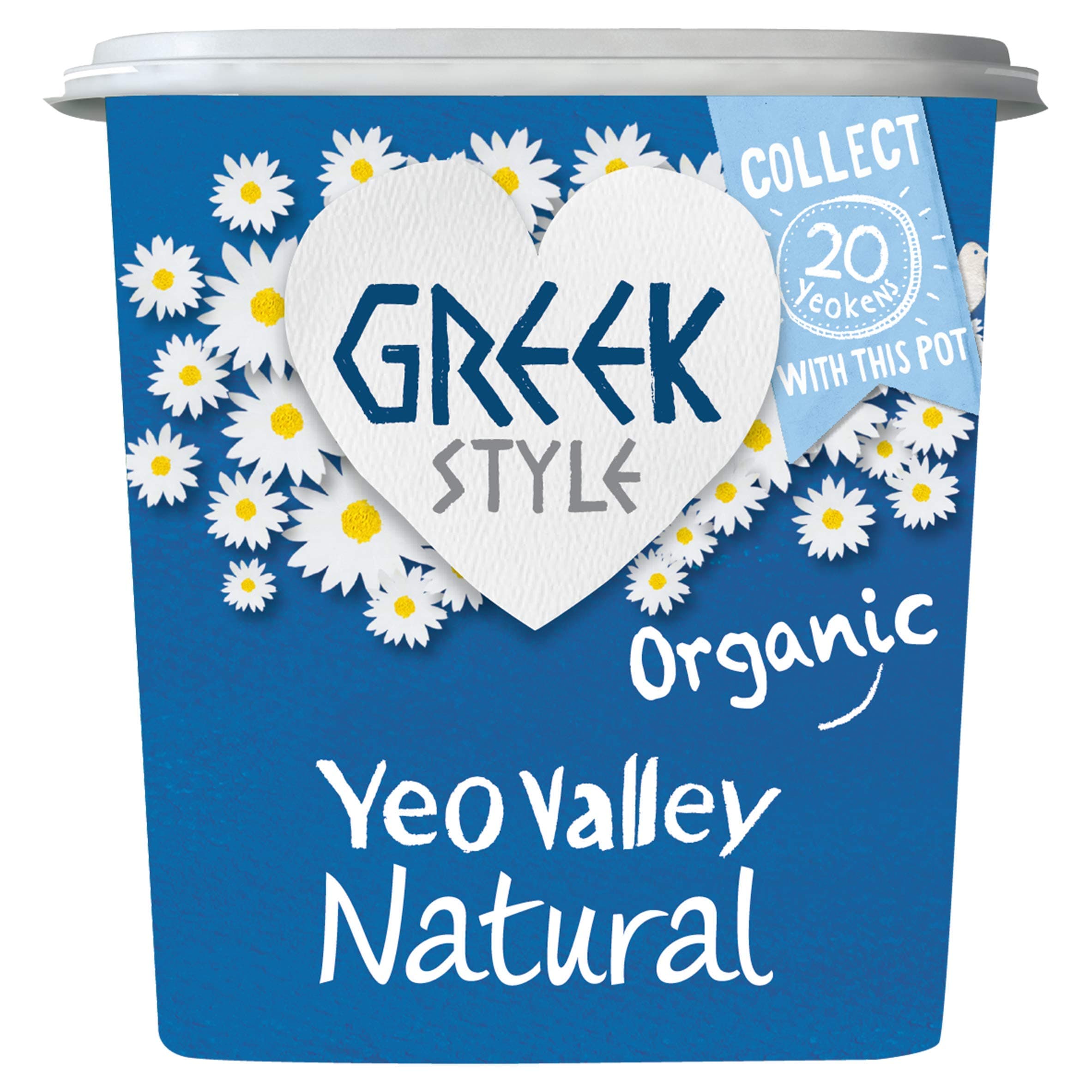 Yeo Valley Greek Style Natural Yoghurt, 950g