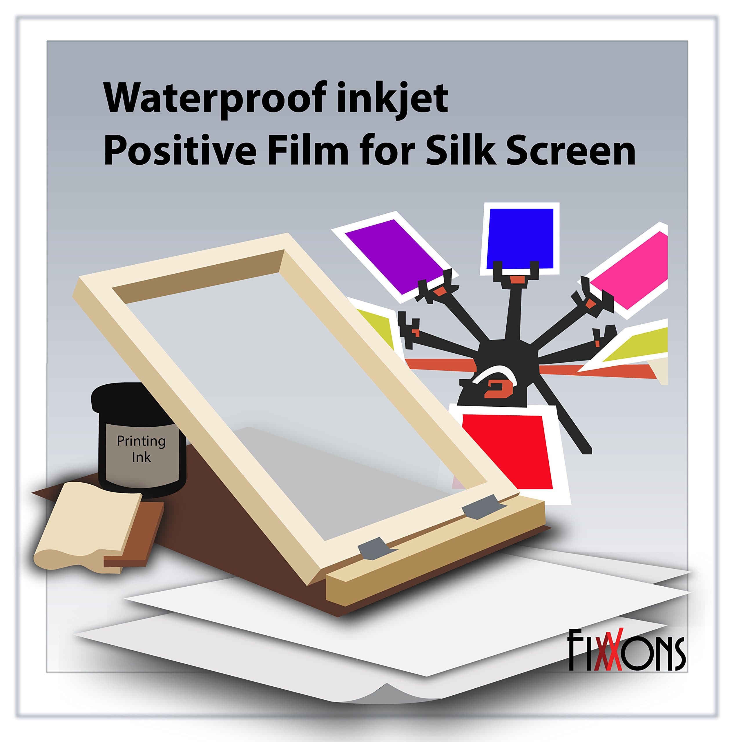 WaterProof Inkjet Transparency Film 17" x 100' Roll