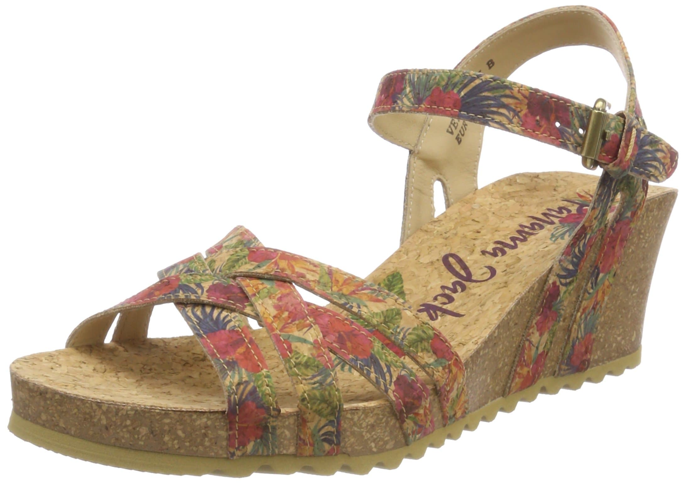 Panama Jack Vera Cork B1 Women's Ankle Strap Sandals