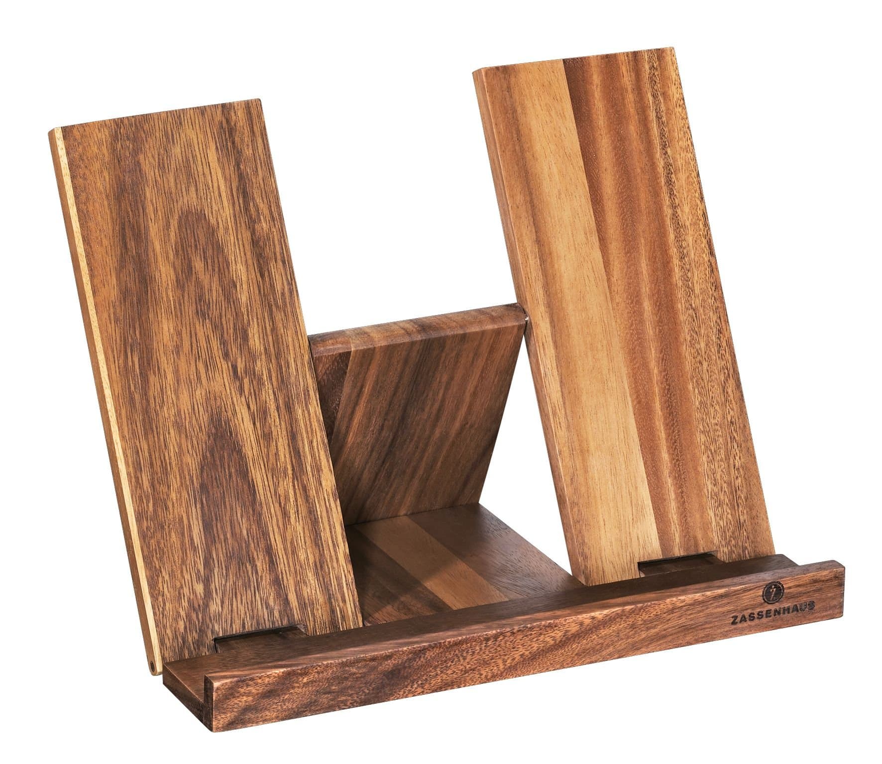 Zassenhaus Acacia Wood Cook Book Rest acacia