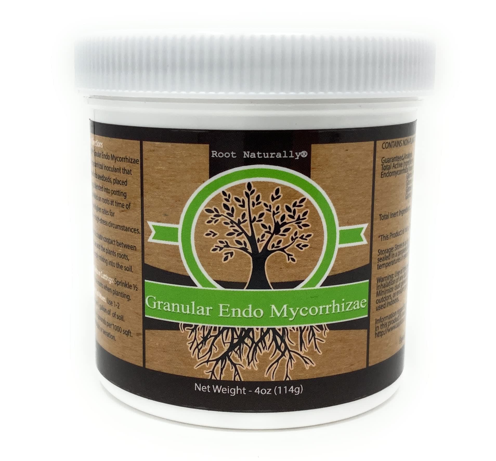 Root NaturallyEndo Mycorrhizae - 4 Oz