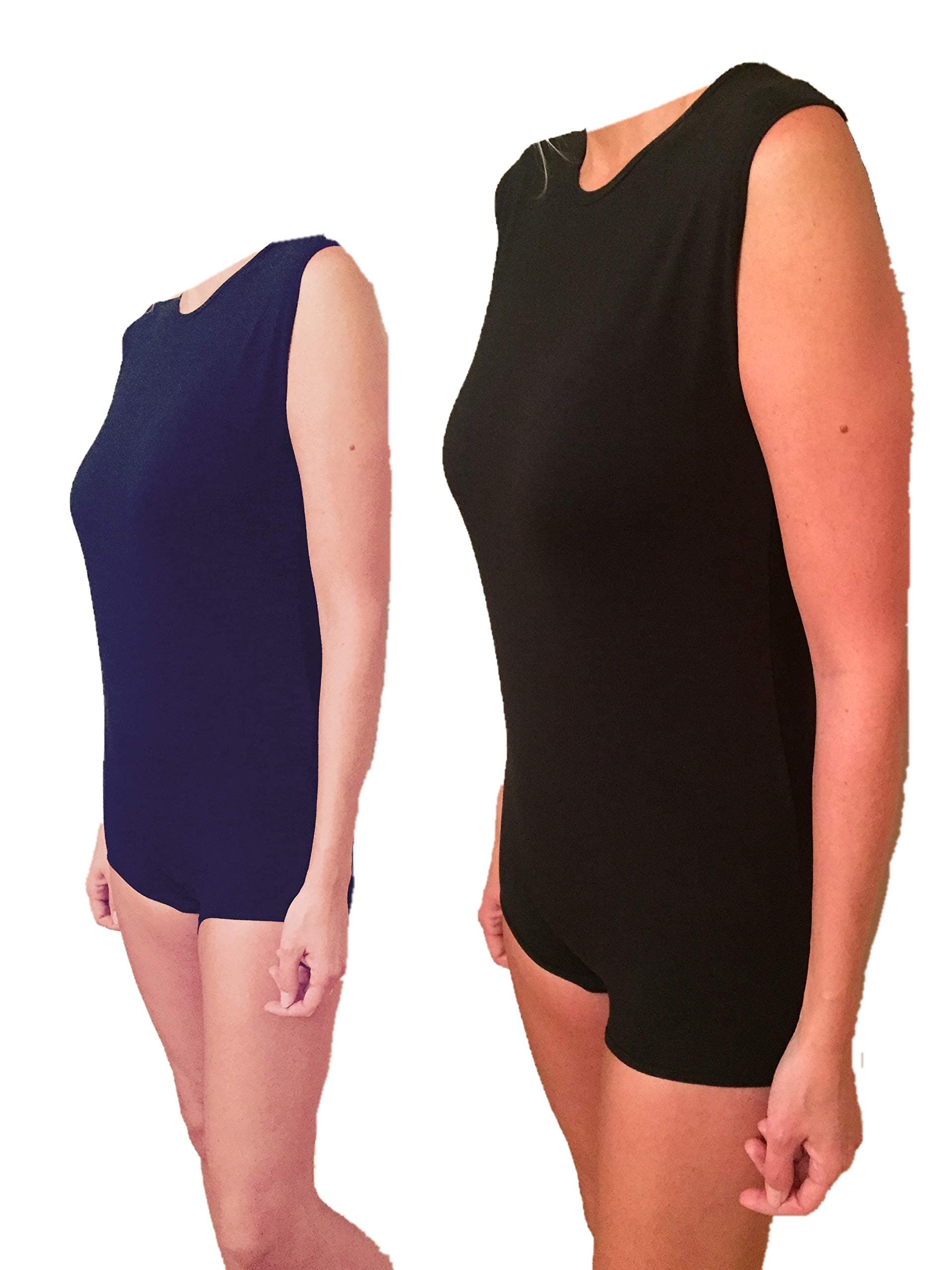 Adult and Child Onesie Incontinence (Adult Small, Black)