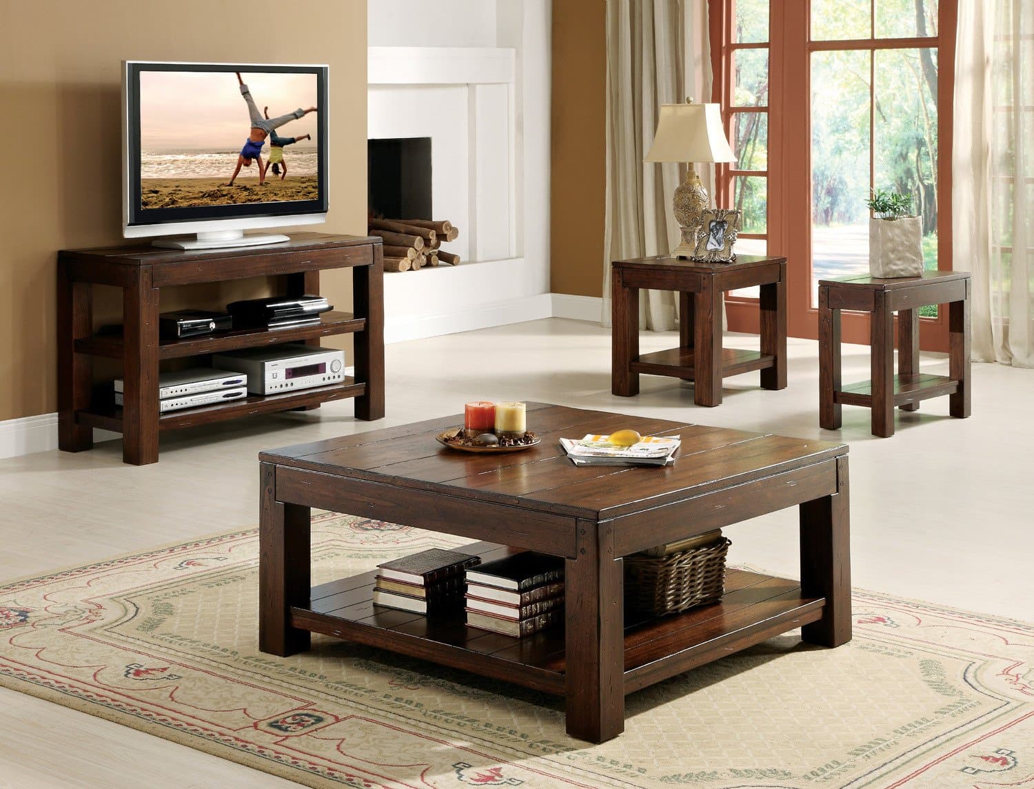 Riverside Furniture Castlewood Square Cocktail Table