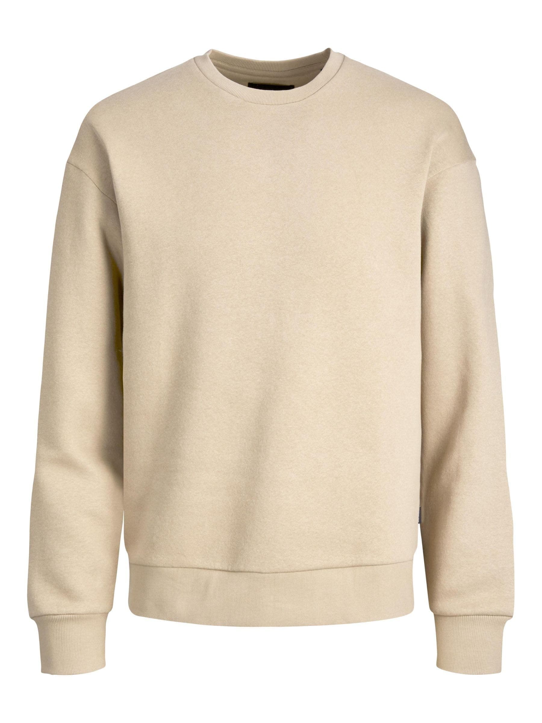 JACK & JONESMens Star Crew Neck Sweatshirt