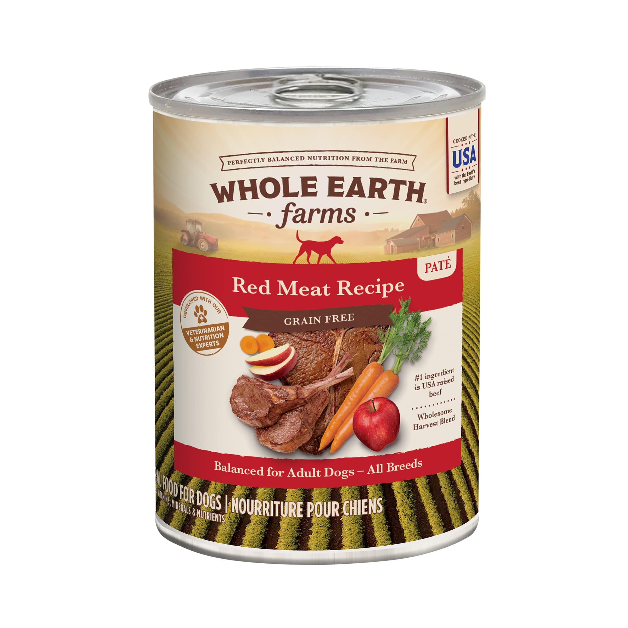 Whole Earth Farms Grain Free Red Meat Recipe