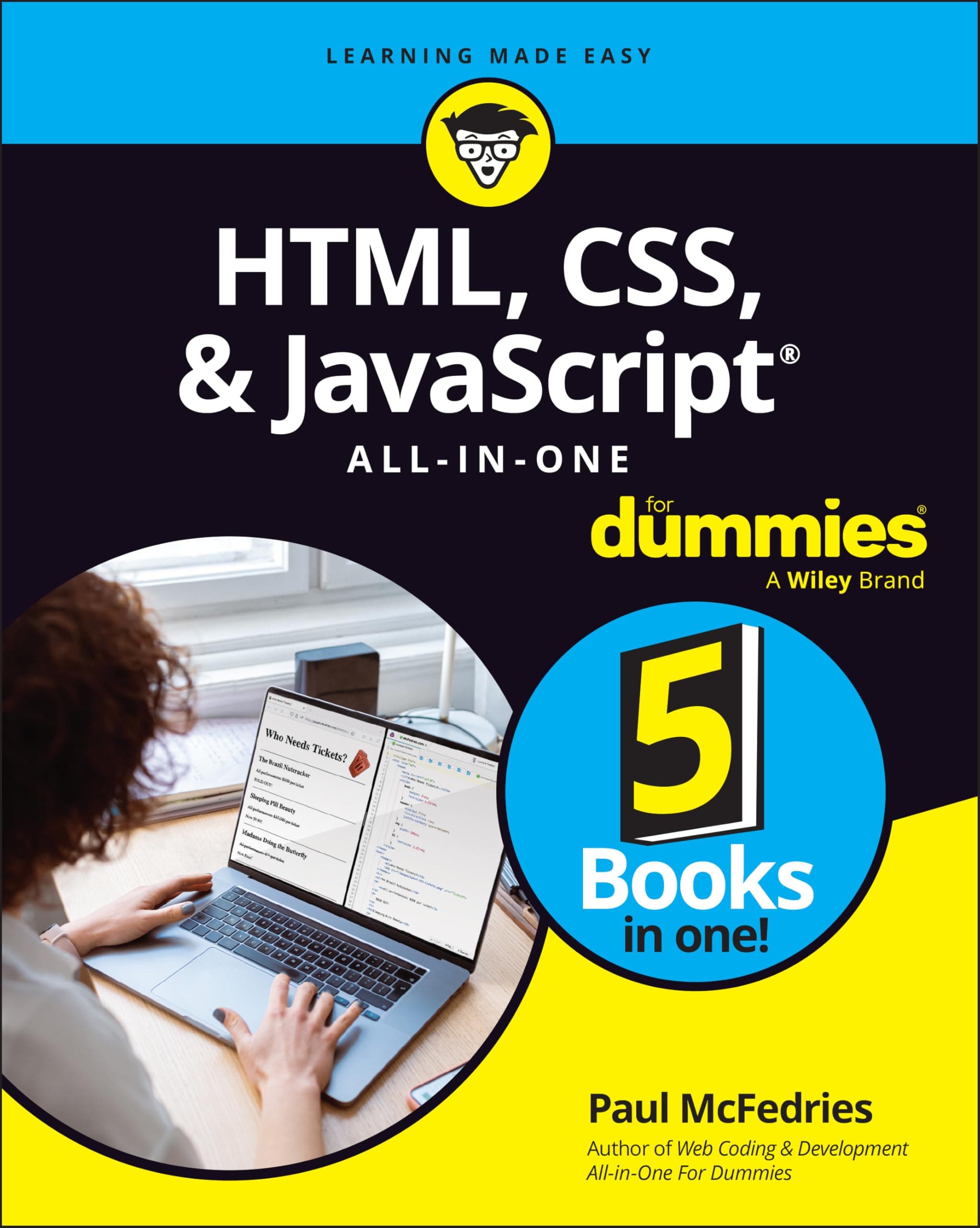 HTML, CSS, & JavaScript All-in-One For Dummies Paperback – August 15, 2023