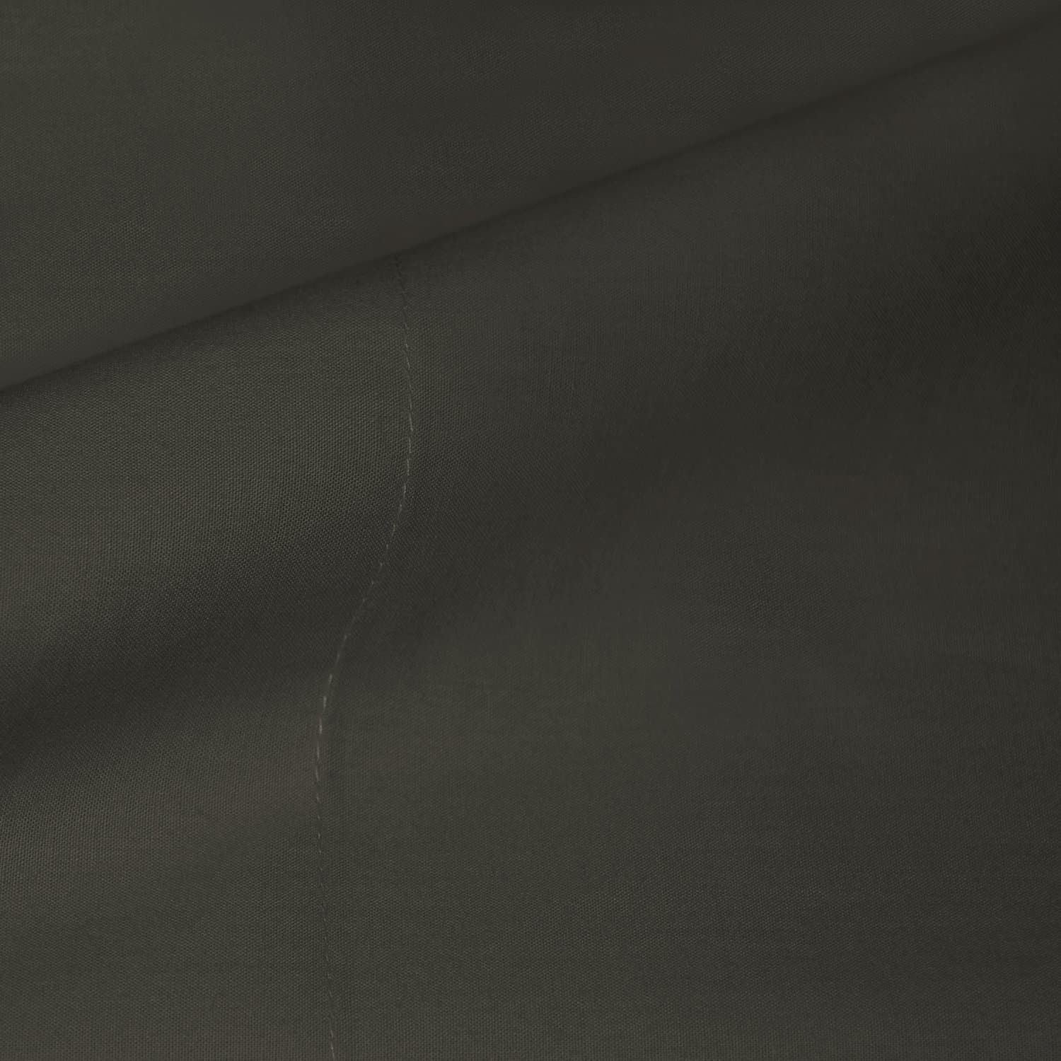 CHATEAU HOME COLLECTION Luxury 100% Cotton Brushed Percale 3 pc Sheet Set, Mega Sale - Lowest Prices (Twin/TWINXL, Iron GATE)…