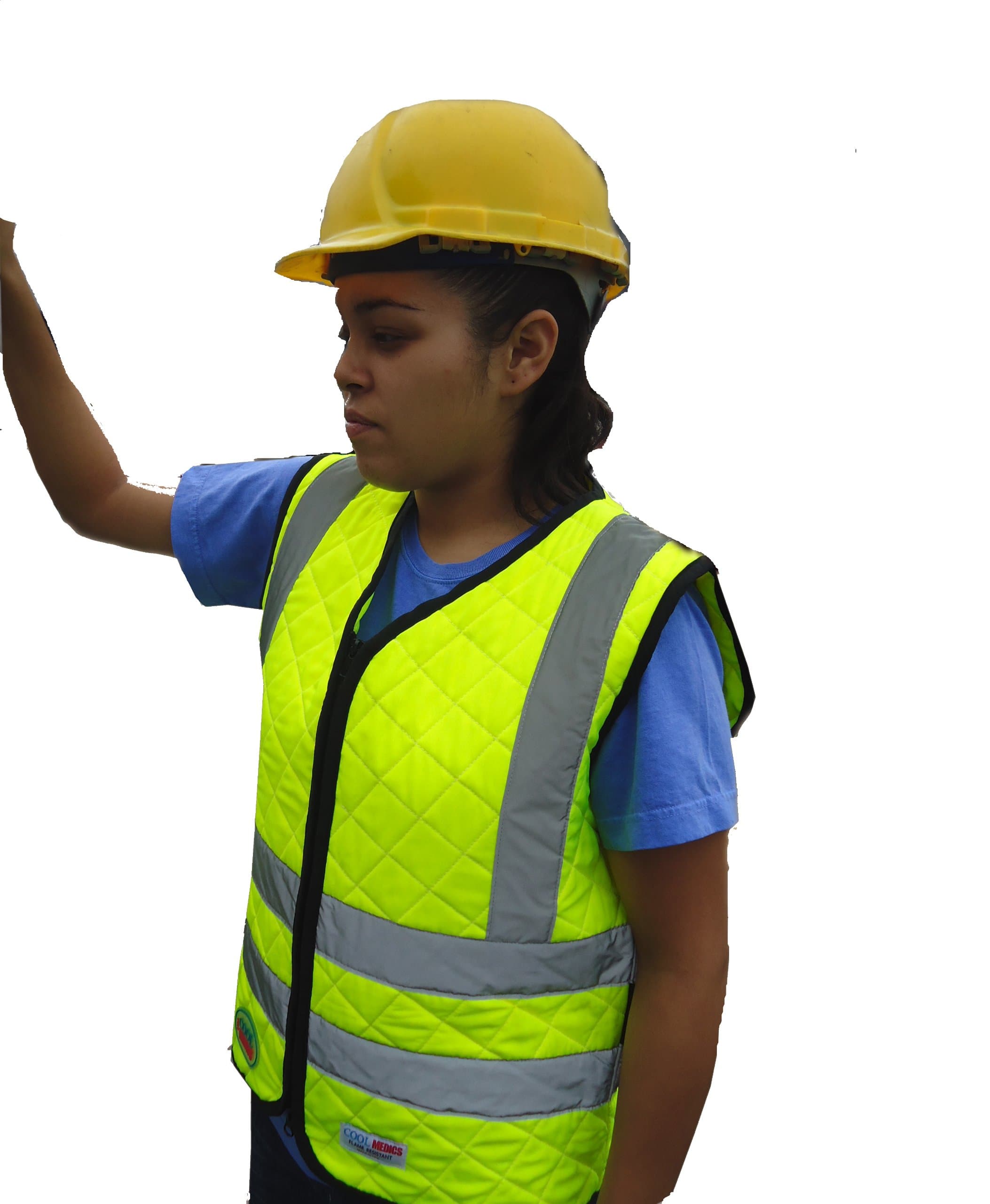 Cool Medics M1863FR Hi Vis Flame Resistant Vest, Small, Yellow