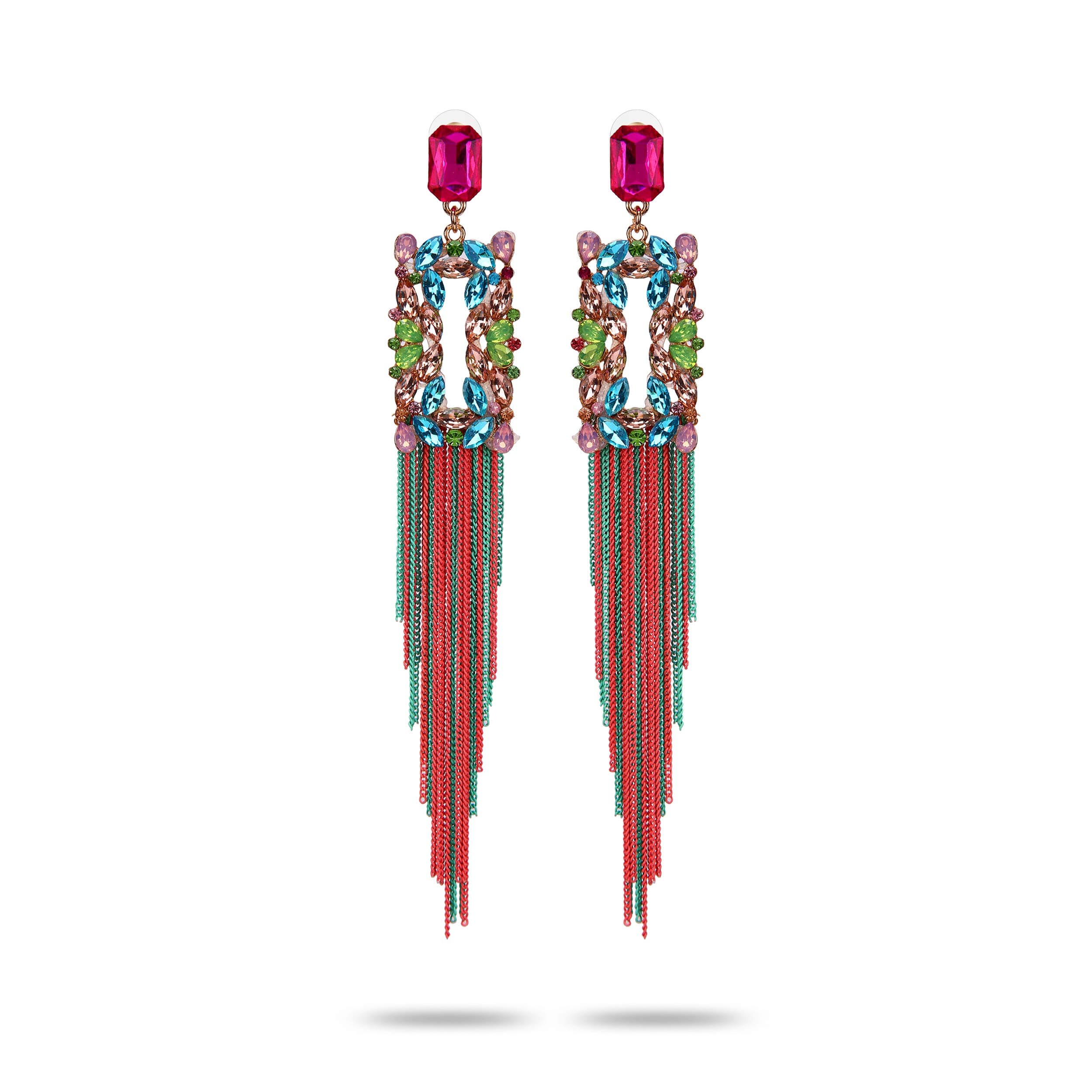 Jewellery Earings for women Crystal Tassel Handmade Earrings for Girls and Women