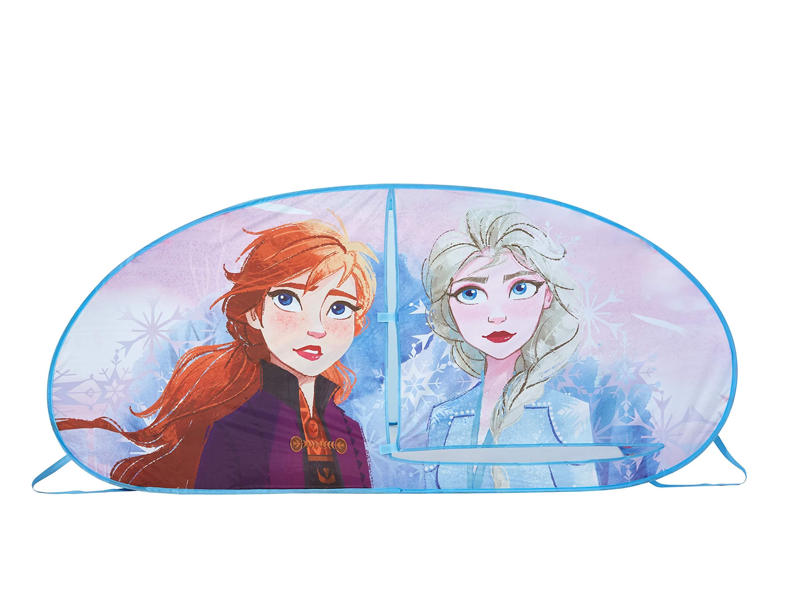 Disney Frozen 2 Pop Up Bed Tent with Anna & Elsa Graphics for Twin Beds