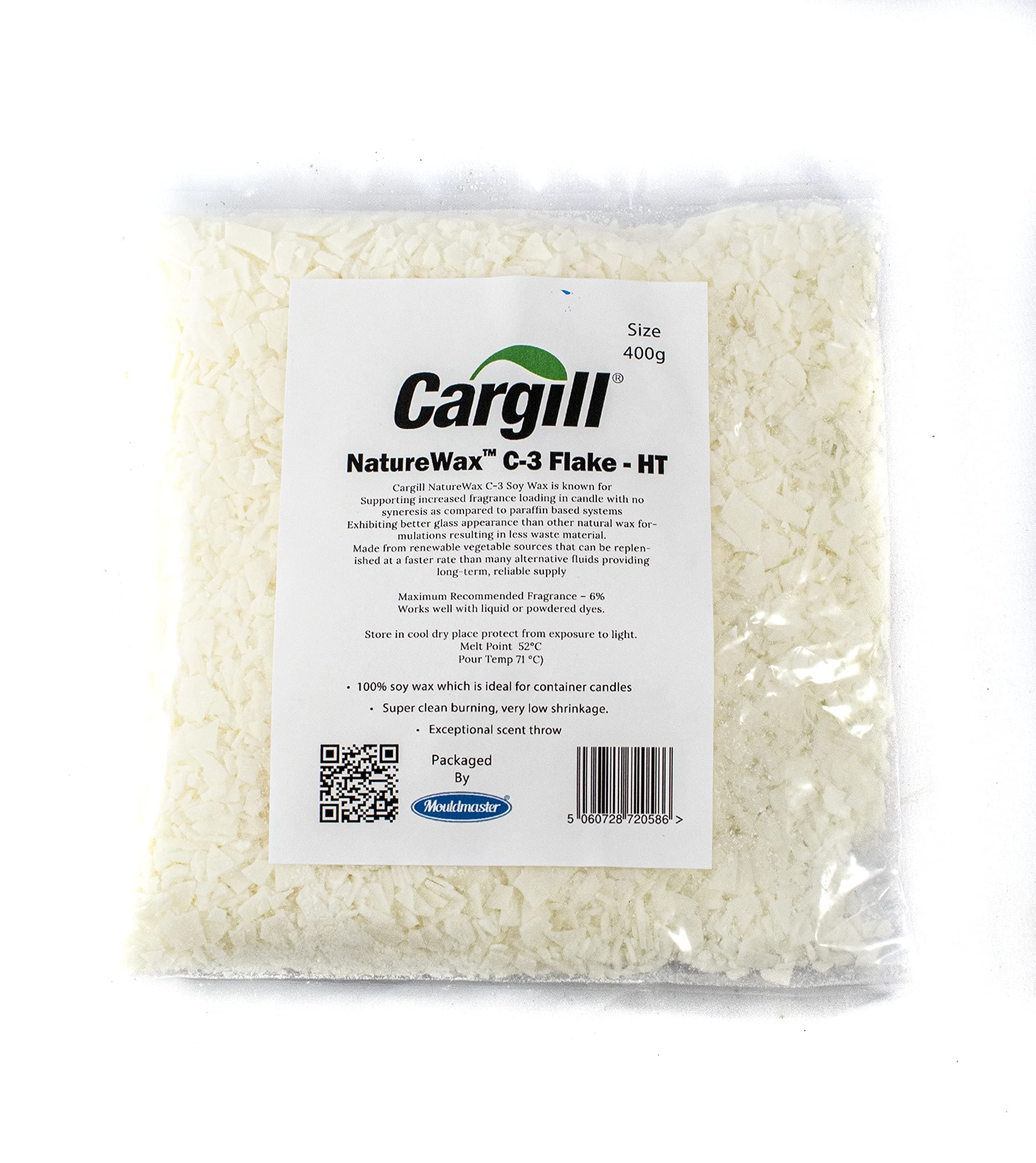 CARGILL C3 Soy Wax 400g, White