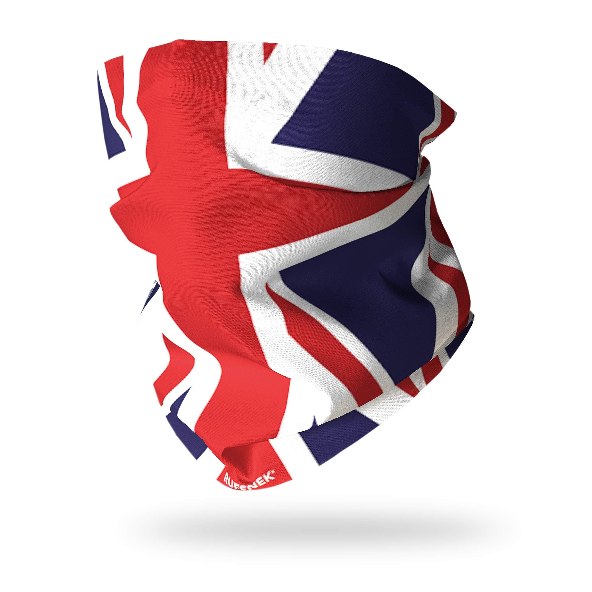 Ruffnek UNION JACK Multifunctional Headwear Neck warmer tube snood Cycle/Motorbike face mask for Men & Women Windproof Neck Gaiter for Sport & Outdoors