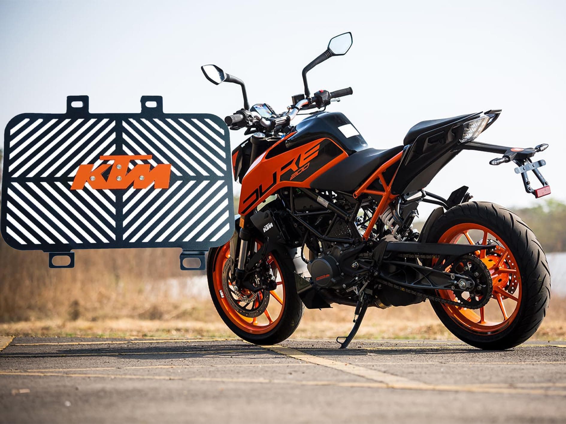 Vagary Heavy Quality Radiator Grill for KTM Duke or RC 125 200 250 390