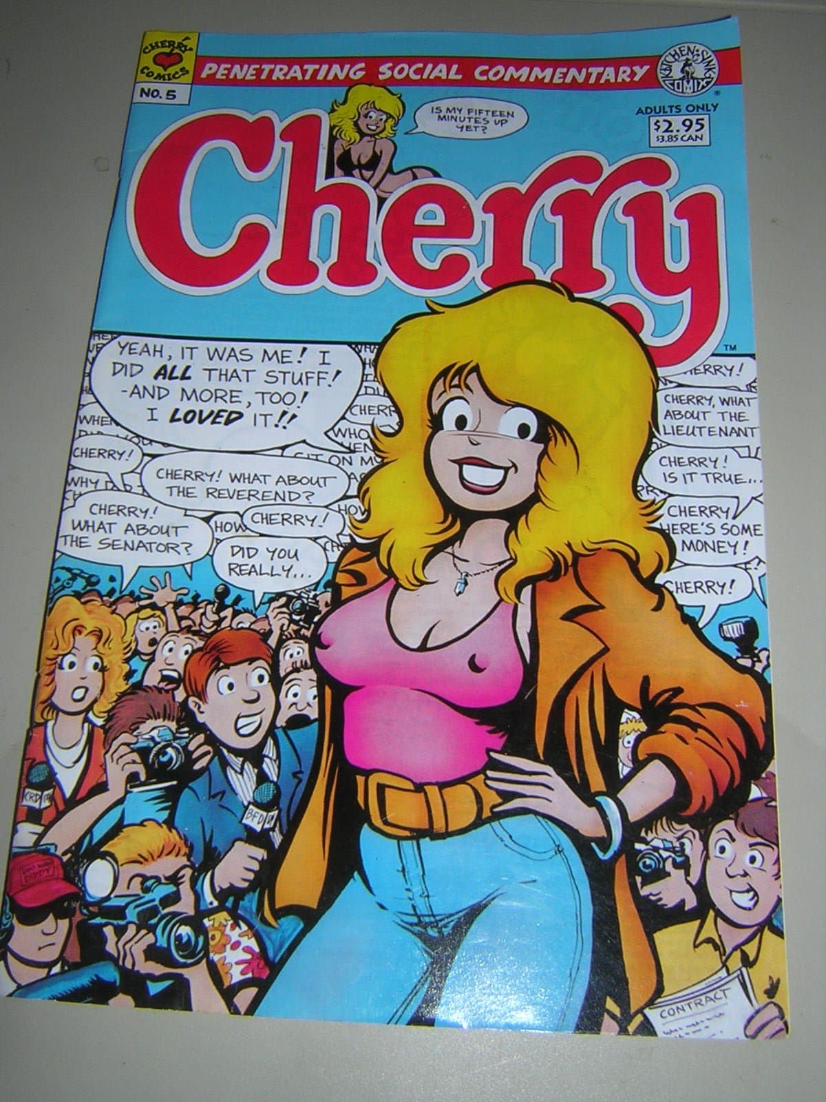 Cherry - Issue #5: Sexy Adult Comic Book! (Cherry Poptart)