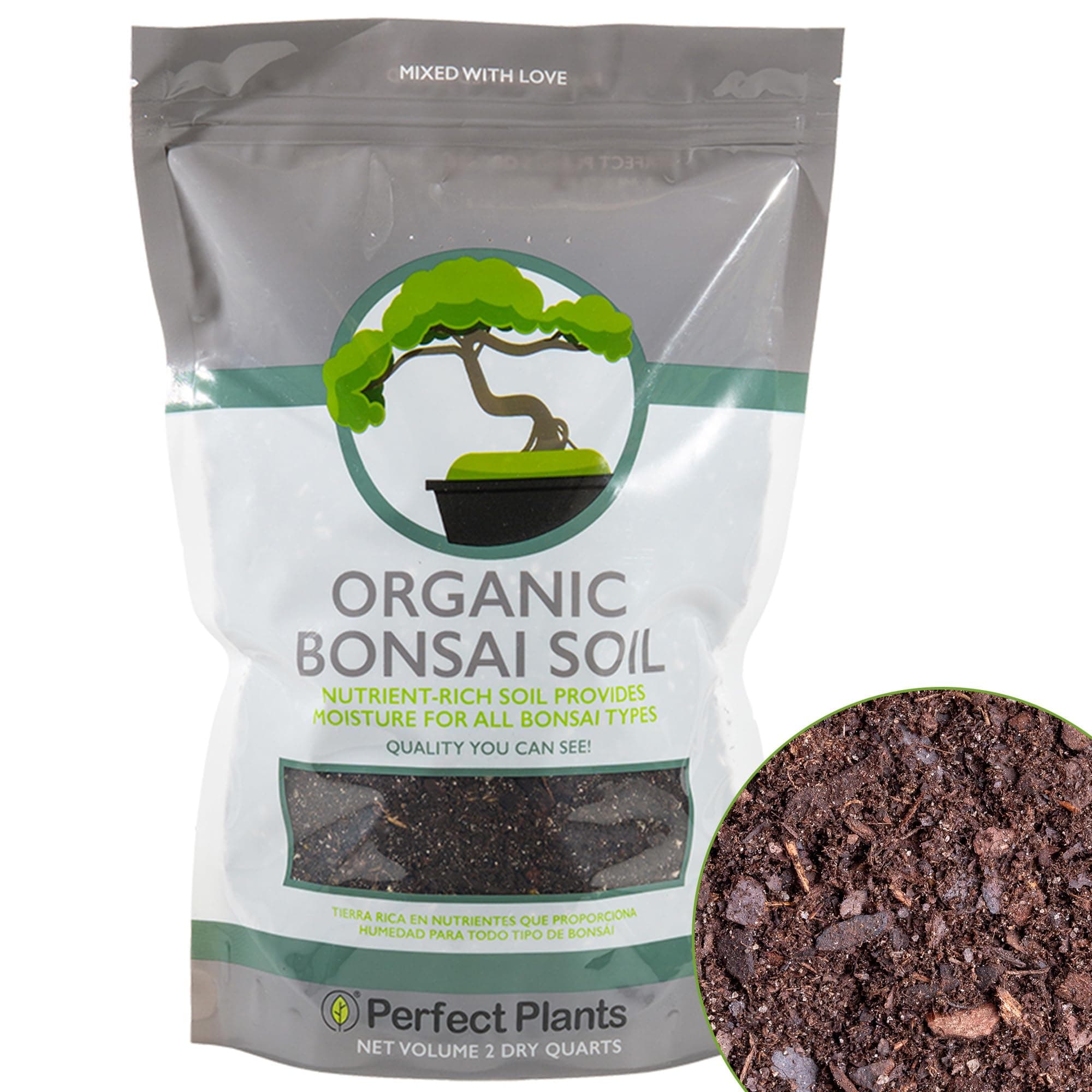 Bonsai Soil - 2qts. | Premium All-Purpose Mix Bonsai Tree Varieties