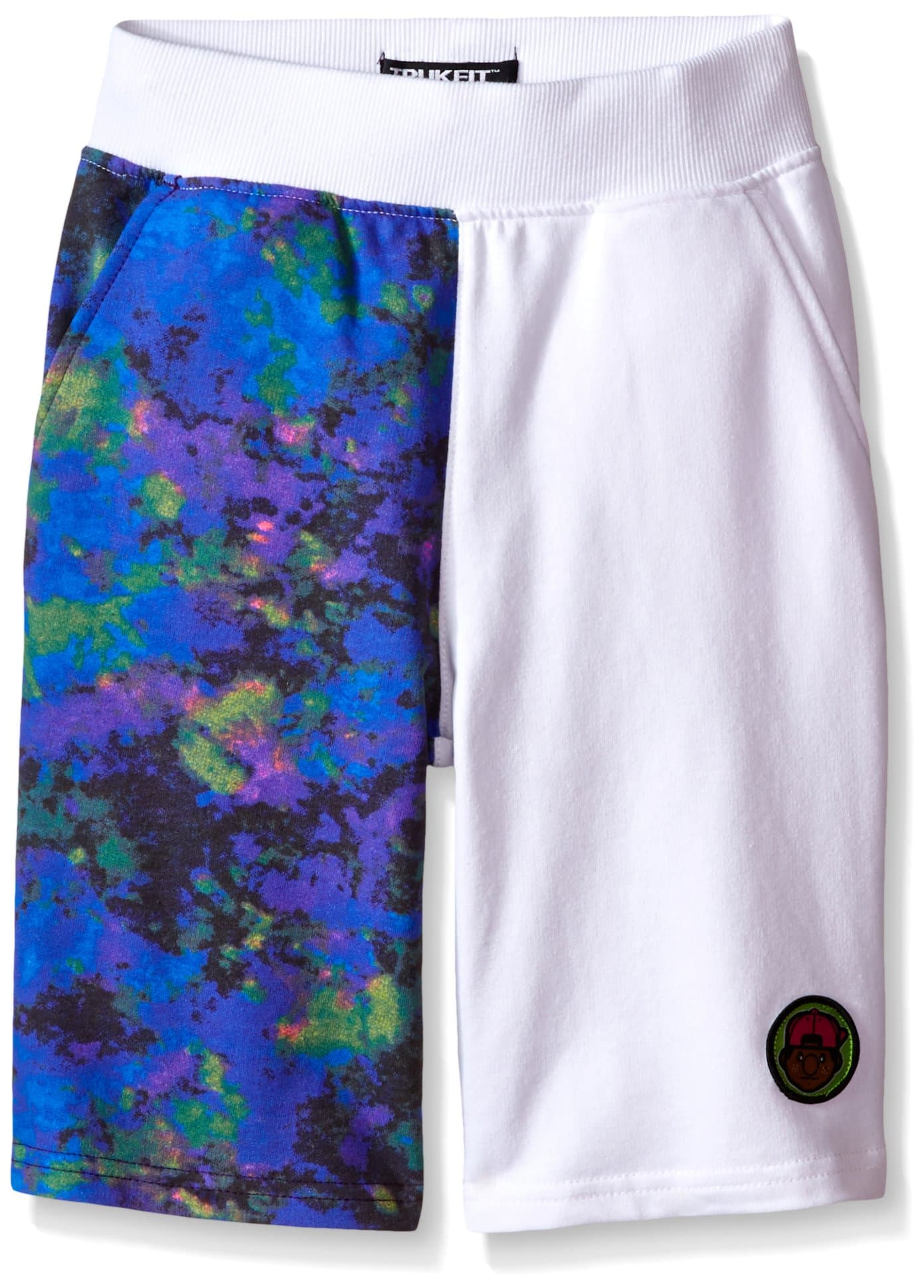 TRUKFIT Big Boys' Lil Tommy Colorblock Tye Dye Short