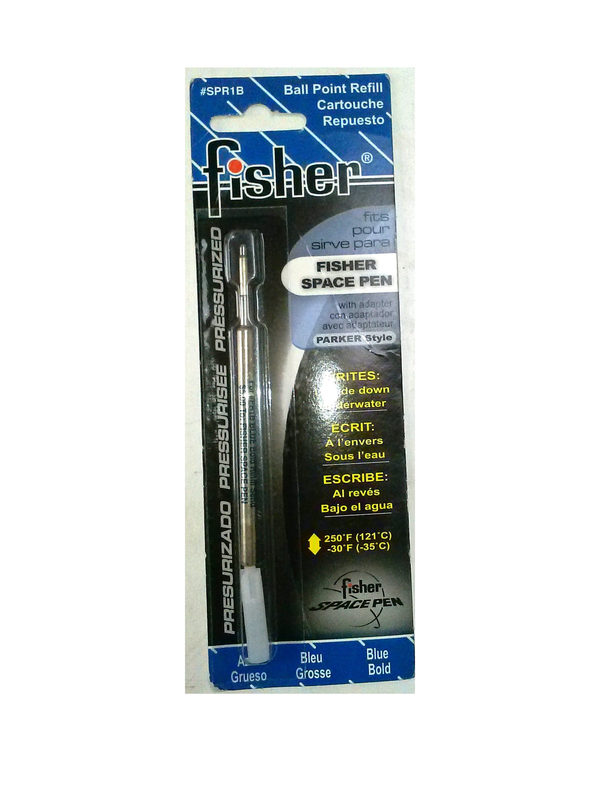 Fisher SPR1B Space Pen Refill Blue Bold (Virgin Vintage Product in Original Retail Packaging)