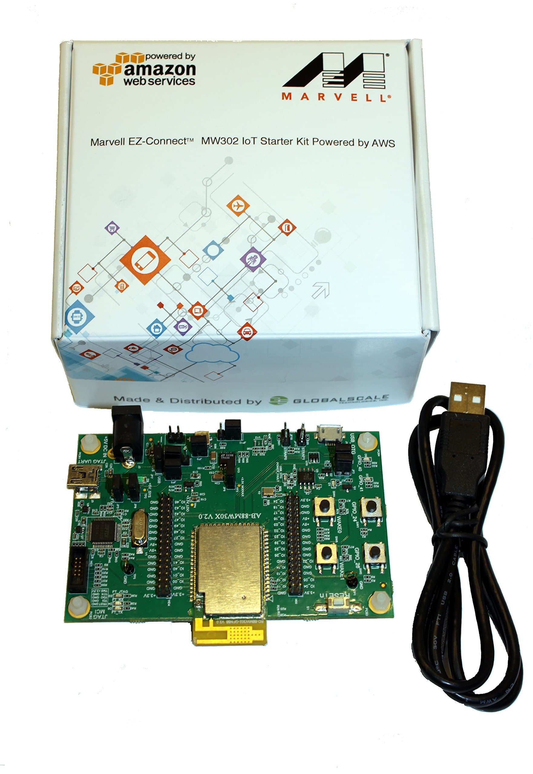 Globalscale MW302 IoT Starter Kit Powered by AWS