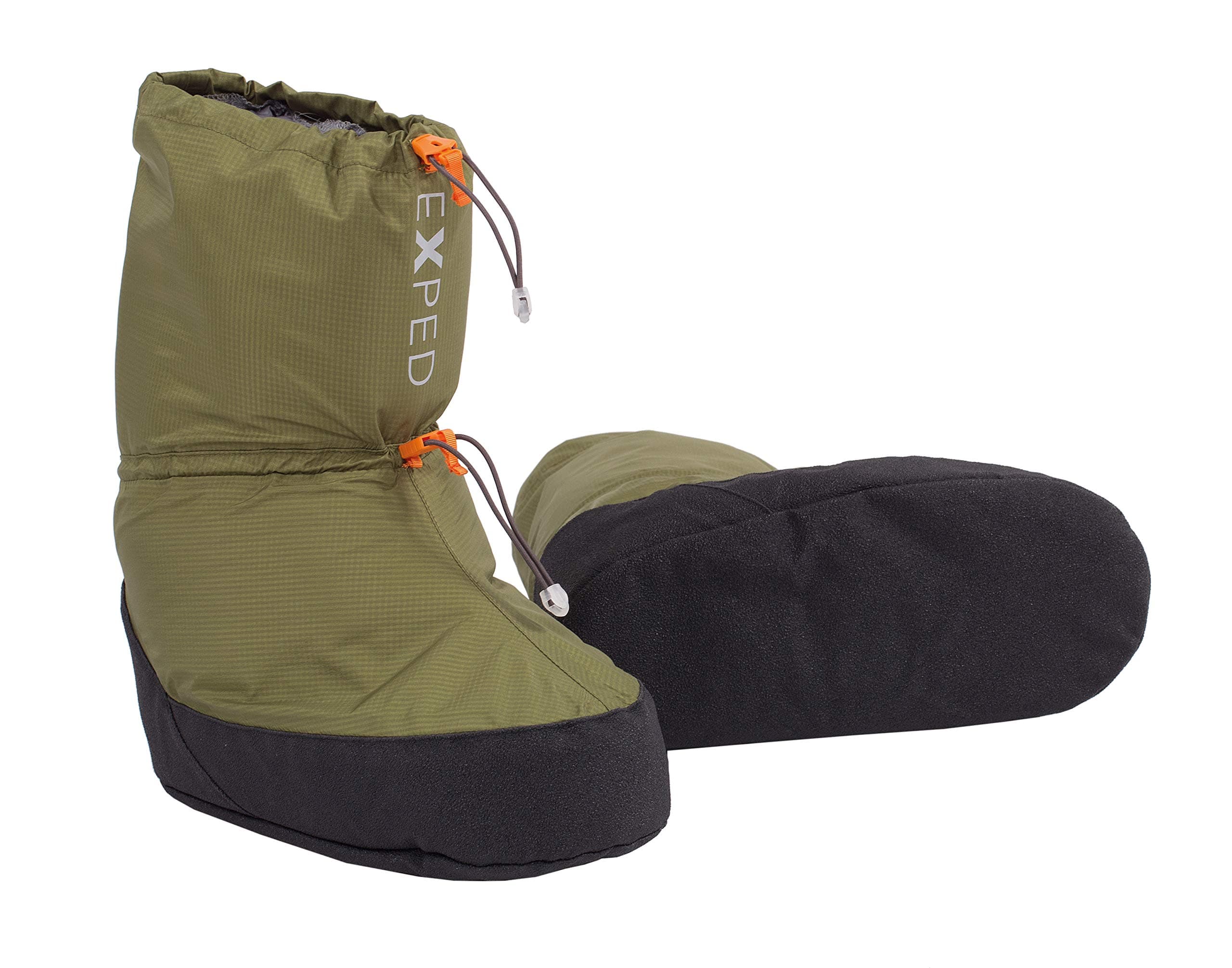 Exped Bivy Booty - Waterproof Shoe Cover for Camp Booty, Down Sock & Camp Slipper, XL, Moss Green