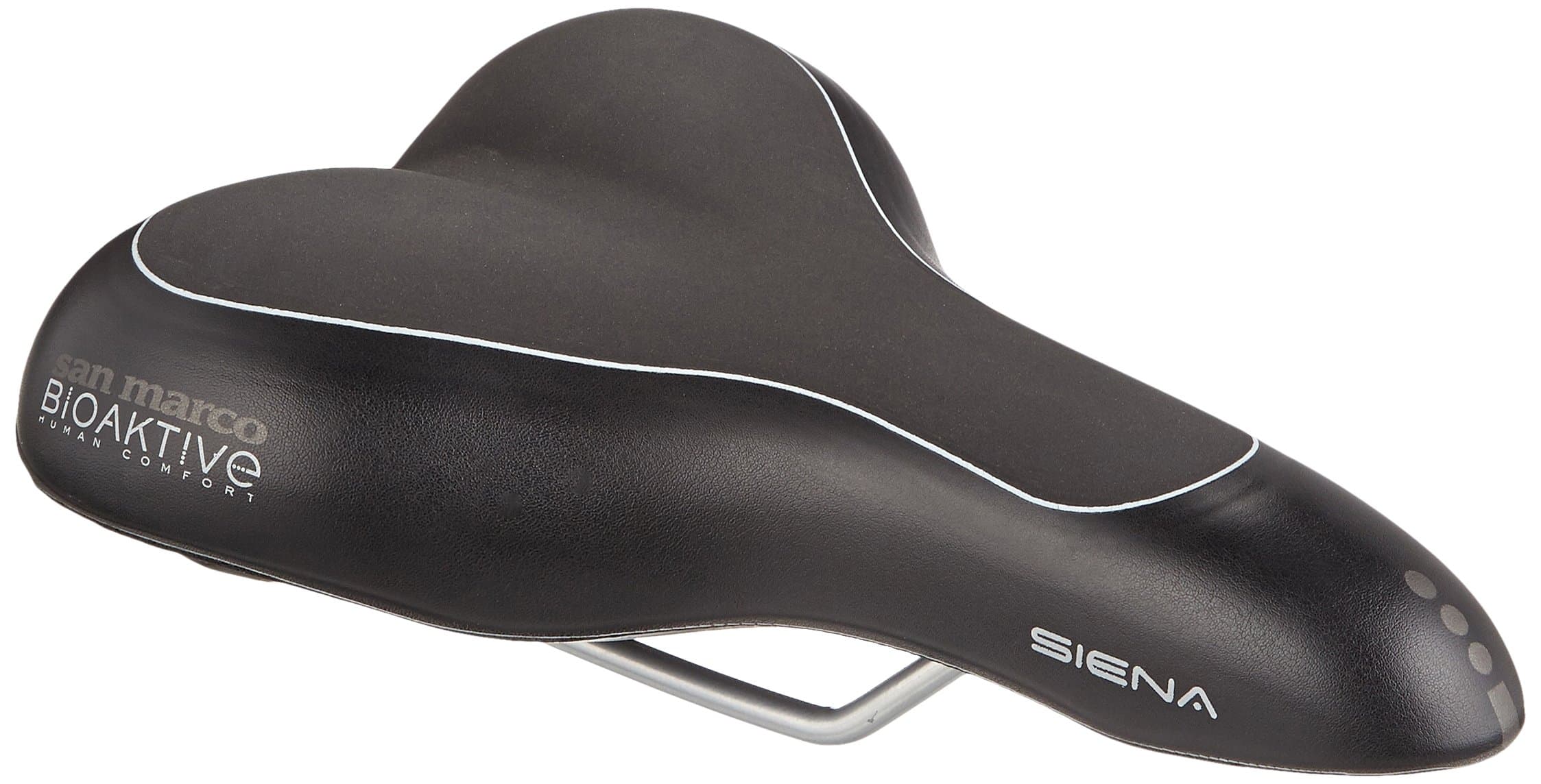 San Marco BIOAKTIVE SIENA city bike saddle Ladies elegance, Glamour black