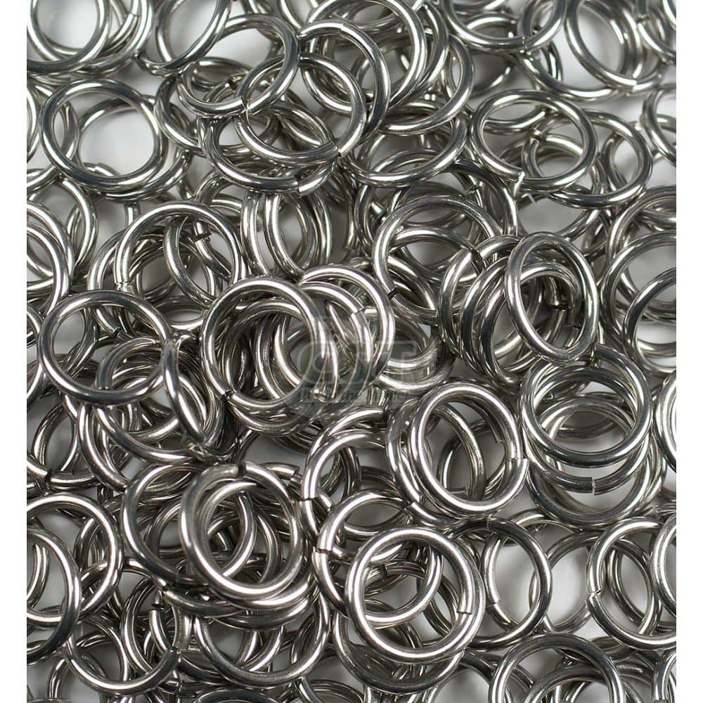 Galvanized Steel Jump Rings (16ga 5/16" ID) - 600 Count