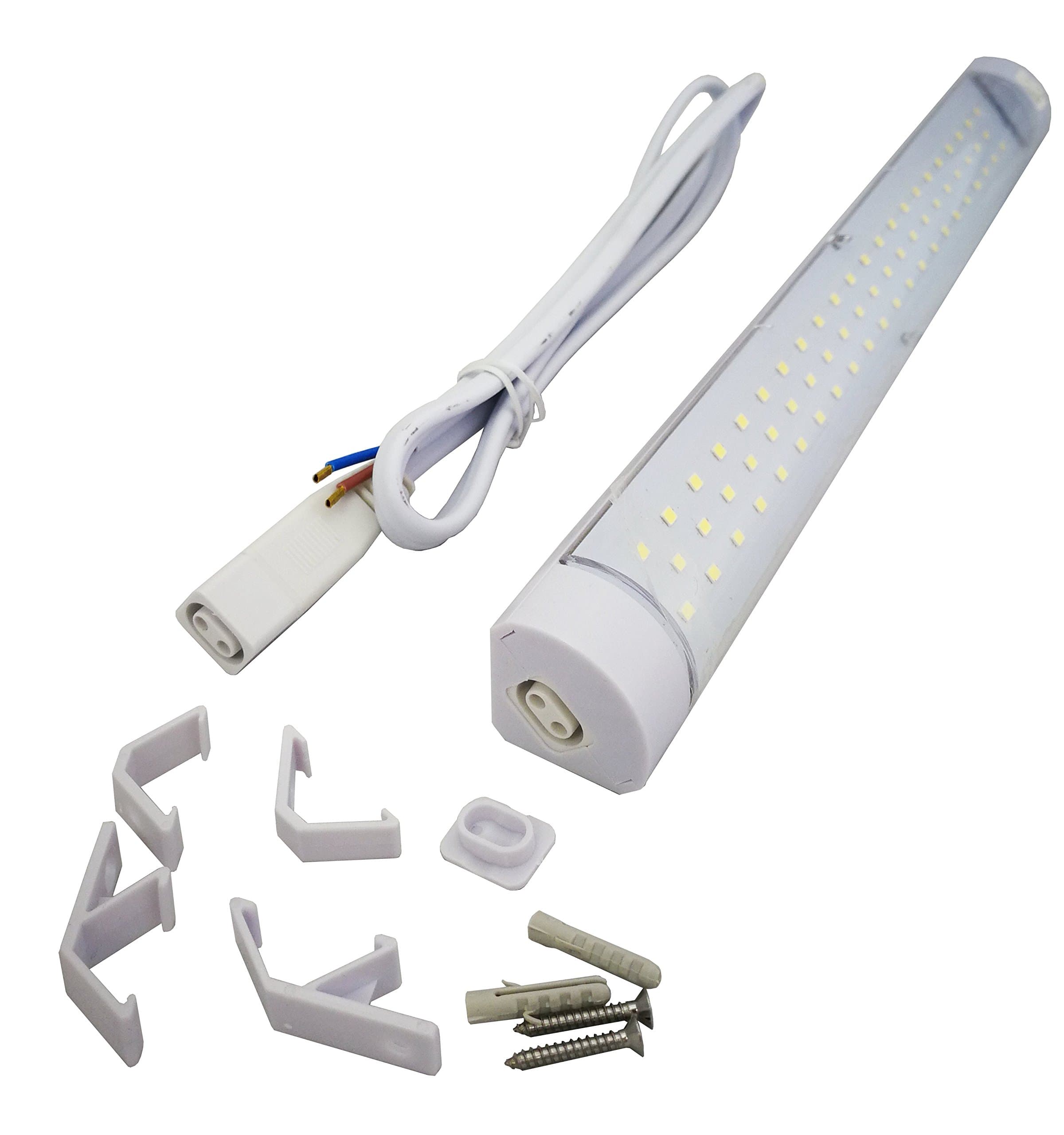 JustLED - Main Operated Linkable LED Undercover Light 220-240Vac/4.5W/368lm/330mm/ Linkable Cabinet Strip LED Light Warm White,3000k/ Use for Kitchen Under Cabinet/Counter/Wardrobe/Stairs/Hallway