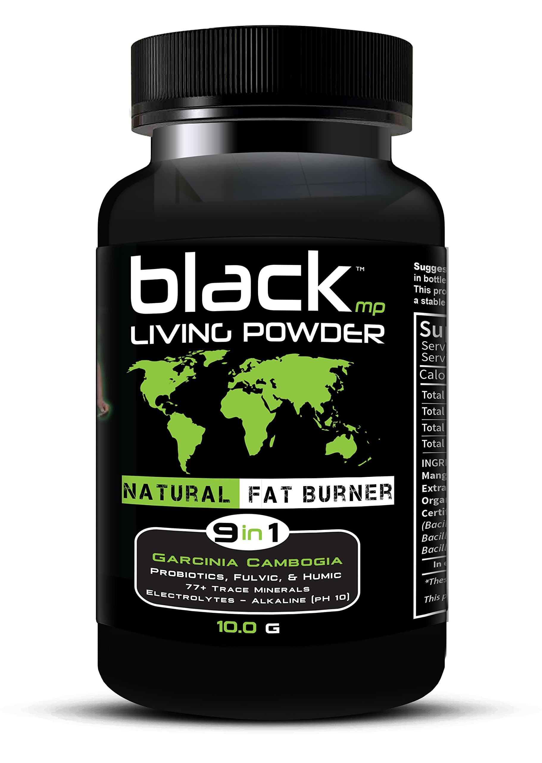 BlackMP Living Powder Natural Fat Burner