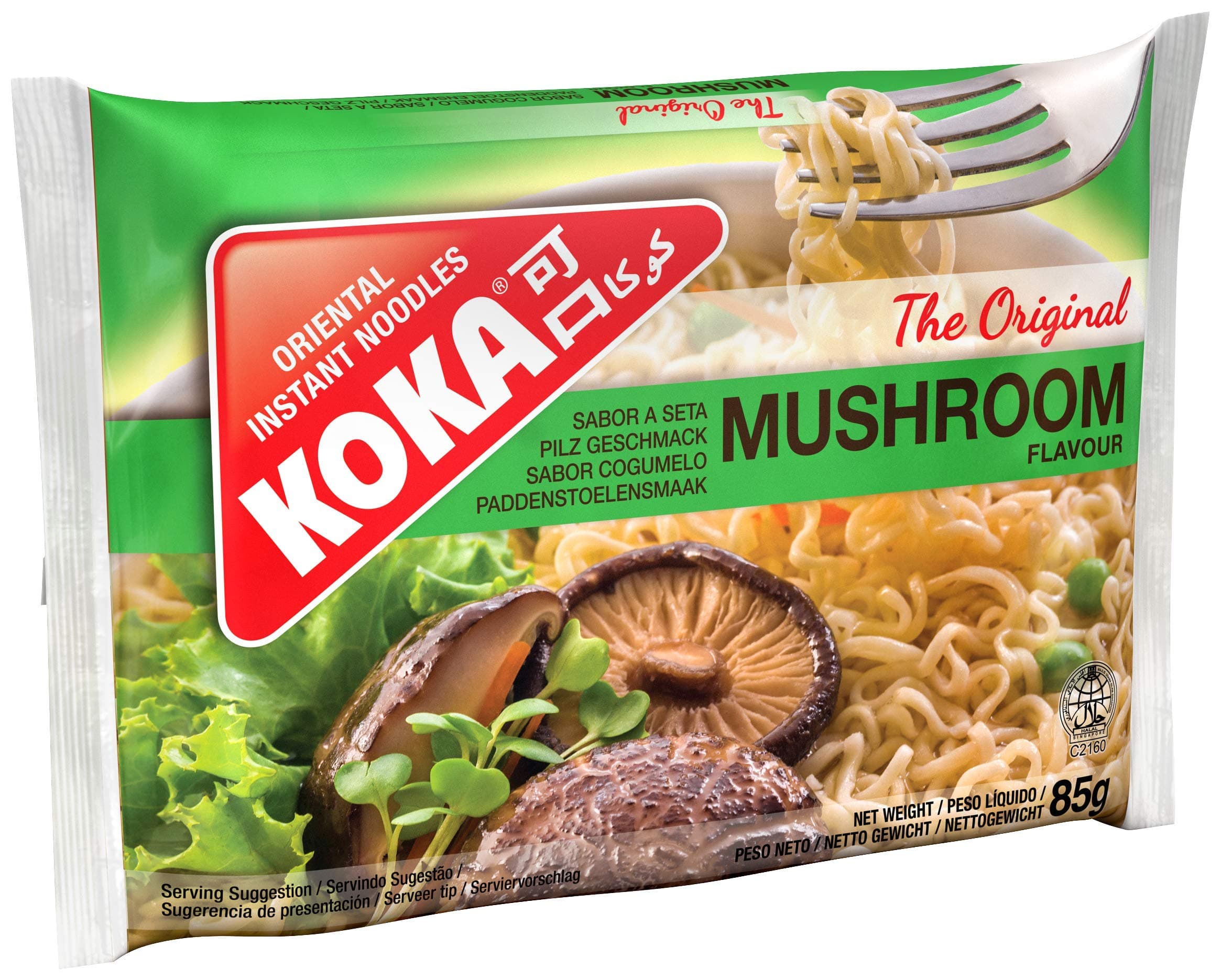 Noodles Original Mushroom Flavour Oriental Style Instant Noodles 30 Packets of 85 g