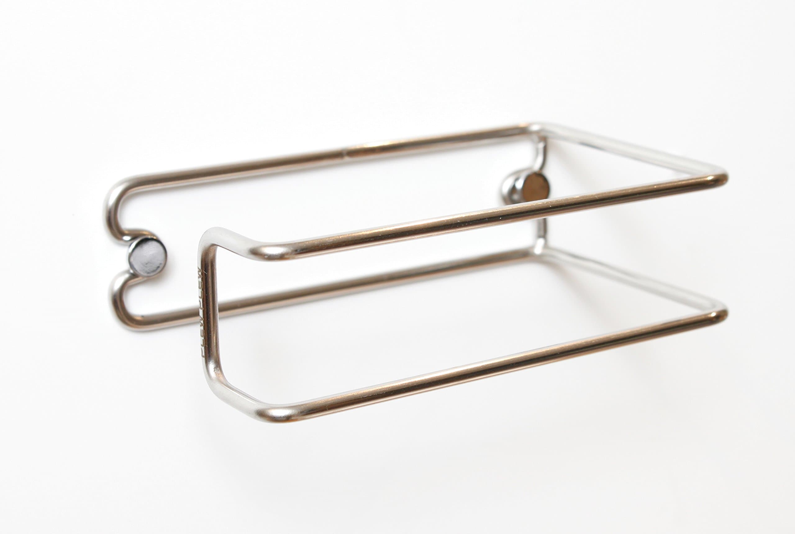 Plew Plew - Toilet Paper Holder, Stainless Steel, Wall Mounted
