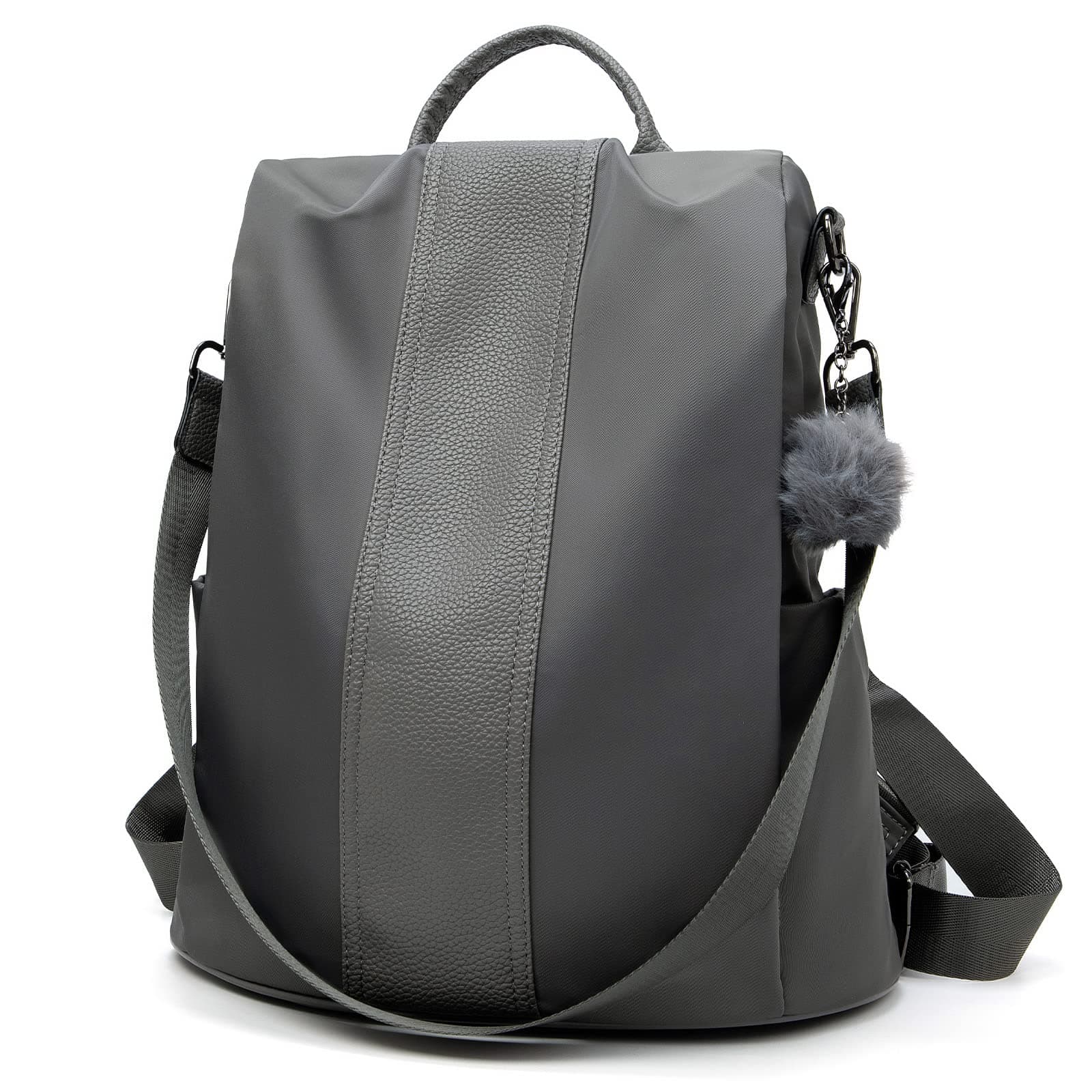 Women Backpack Purse Waterproof Nylon Anti-theft Rucksack Lightweight Shoulder Bag