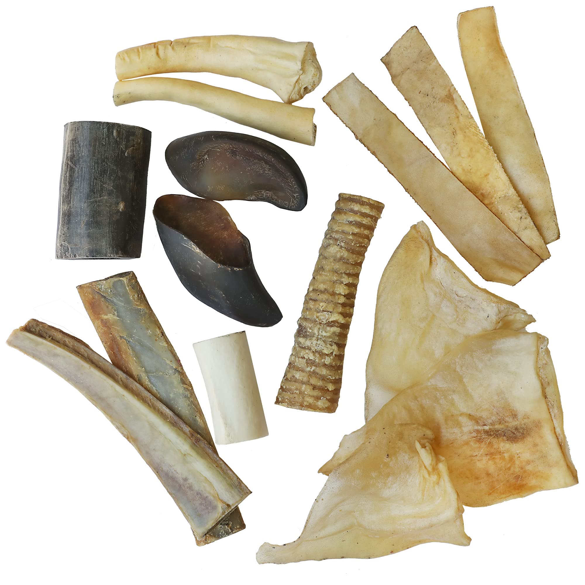 Wild Eats Water Buffalo Prime Dog Bone Assortment Chews, All Natural Dog Bones & Treats 15 Pack Long Lasting Chews, Training Treats Grain Free, Snacks & Treat