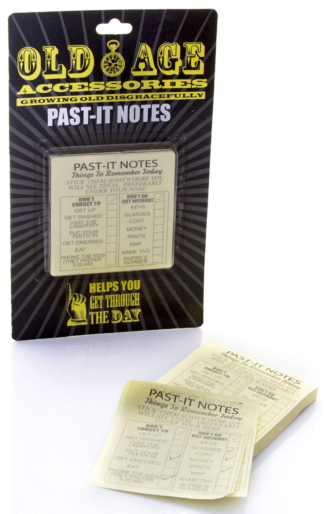 Boxer Gifts Old Age Past-It Notes | Funny Gift for Retirement Birthday Christ...