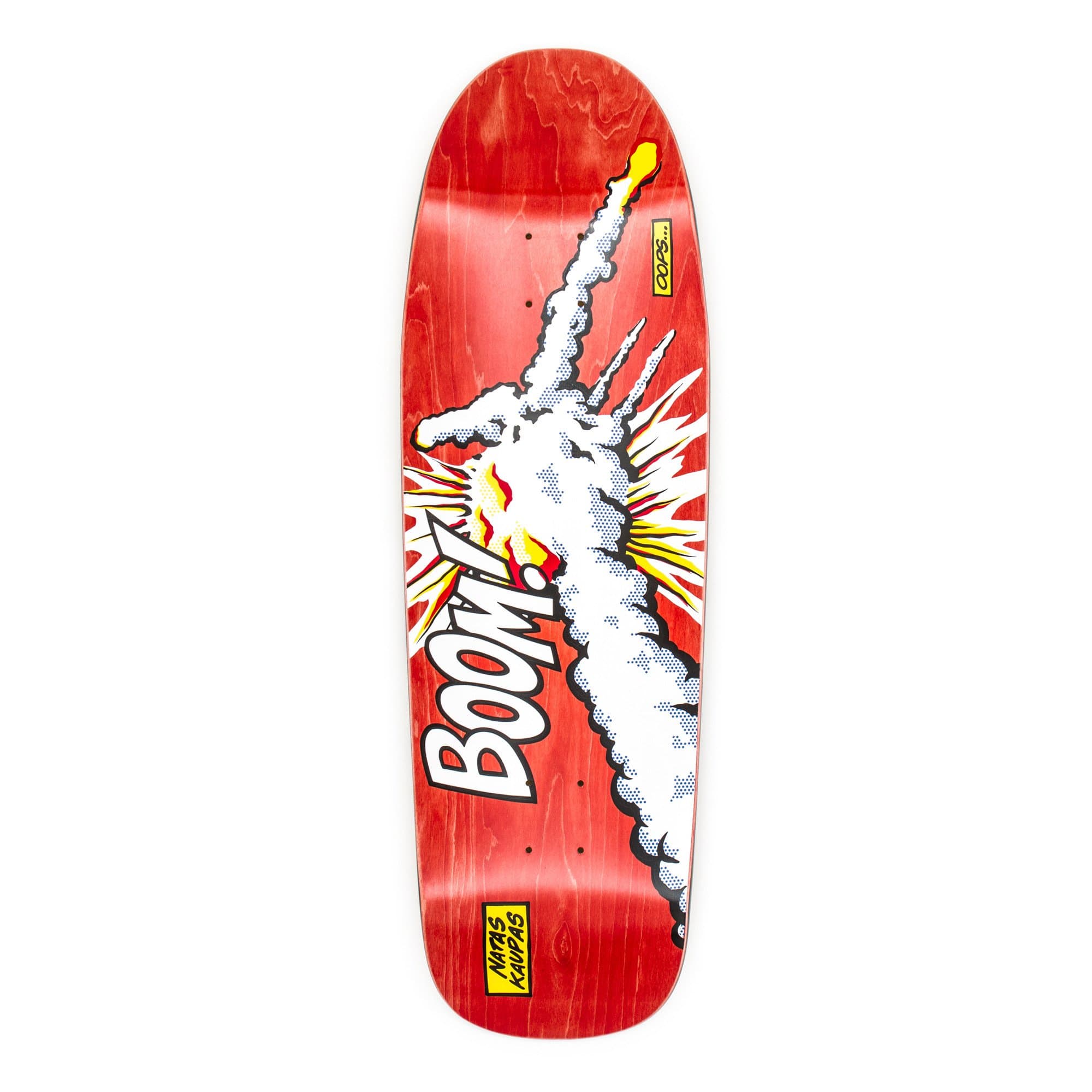 101 Heritage Skateboard Deck Natas Kaupas Challenger Boom Screen Print Red