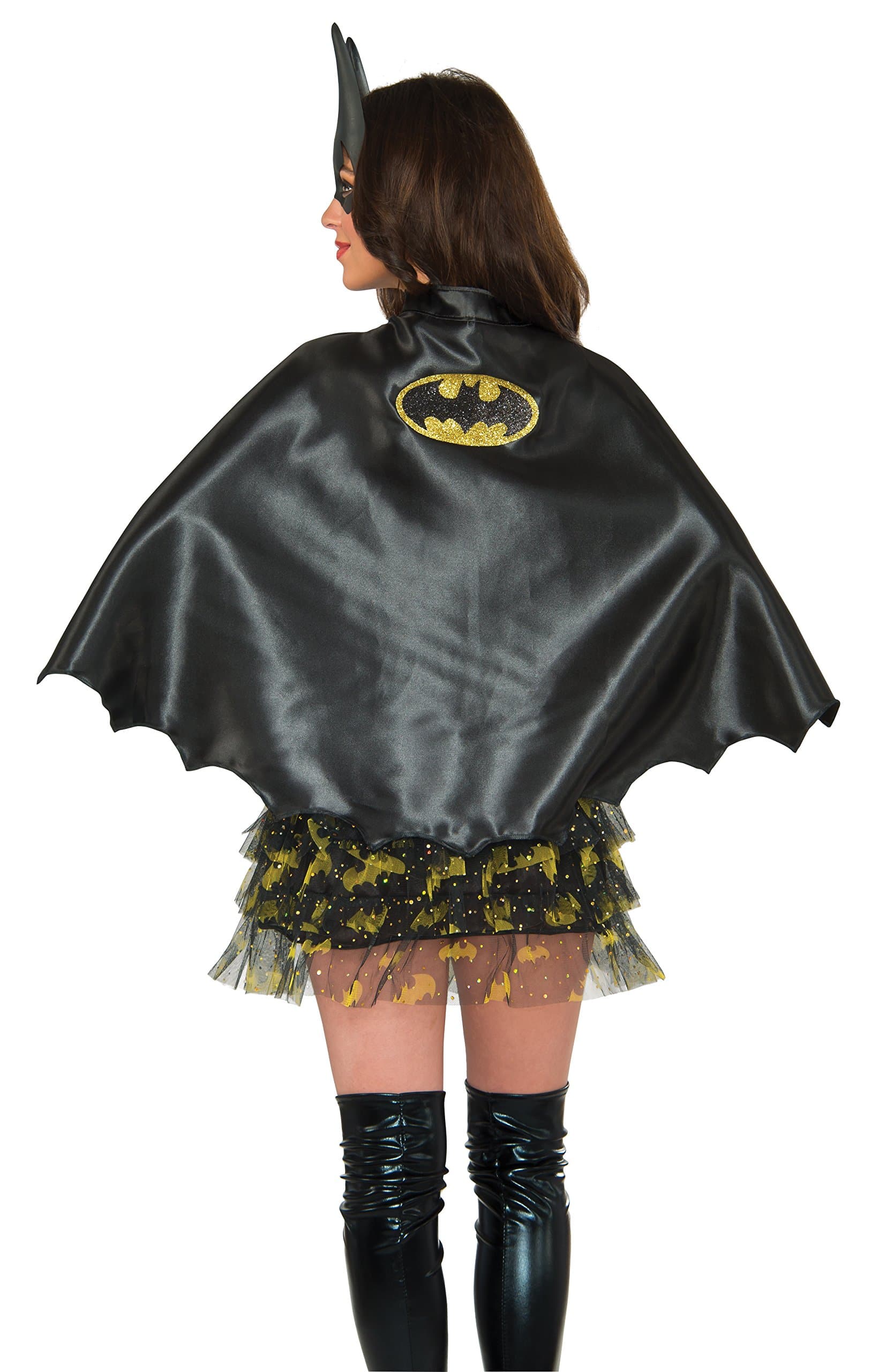 Rubie's Costume Co Women's Dc Superheroes Batgirl Cape, Black