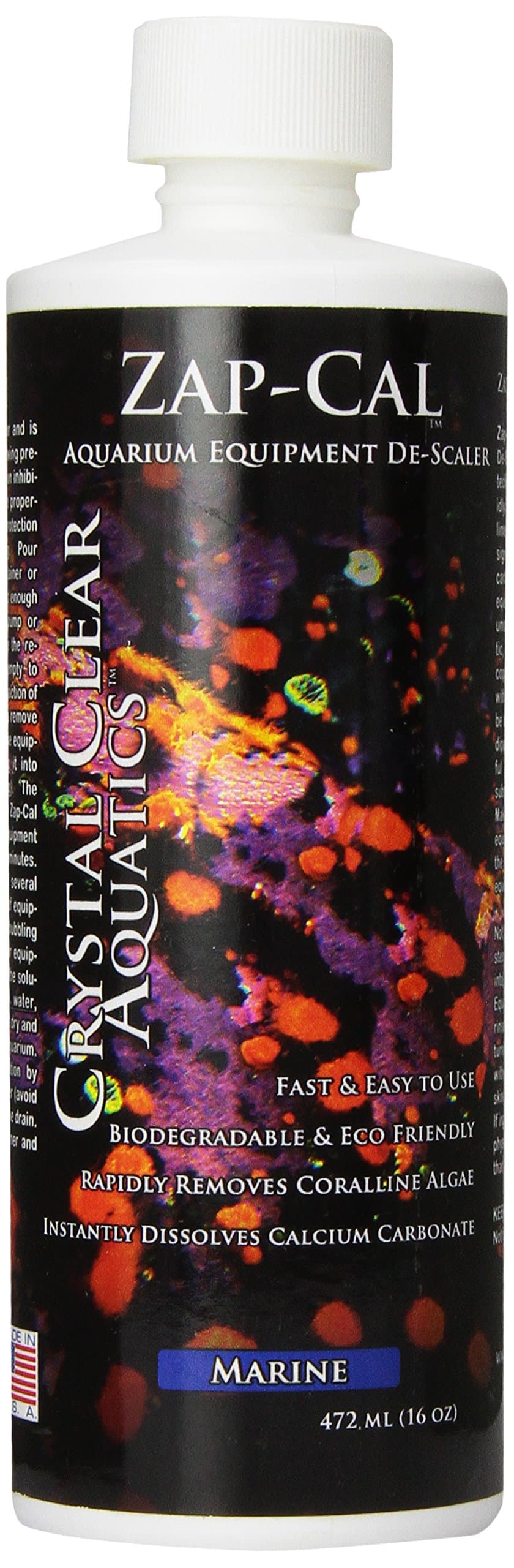 Zap - cal Aquatic Equipment Descaler 16oz.