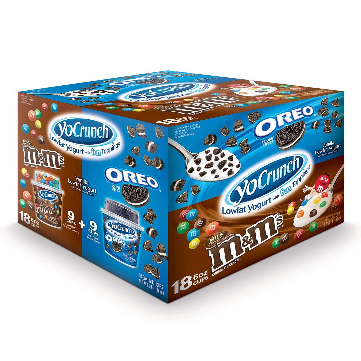 Yo Crunch Alta Dena DairyPure Mix-ins Cottage Cheese Tomato & Croutons, 5.3 oz (Pack of 6)