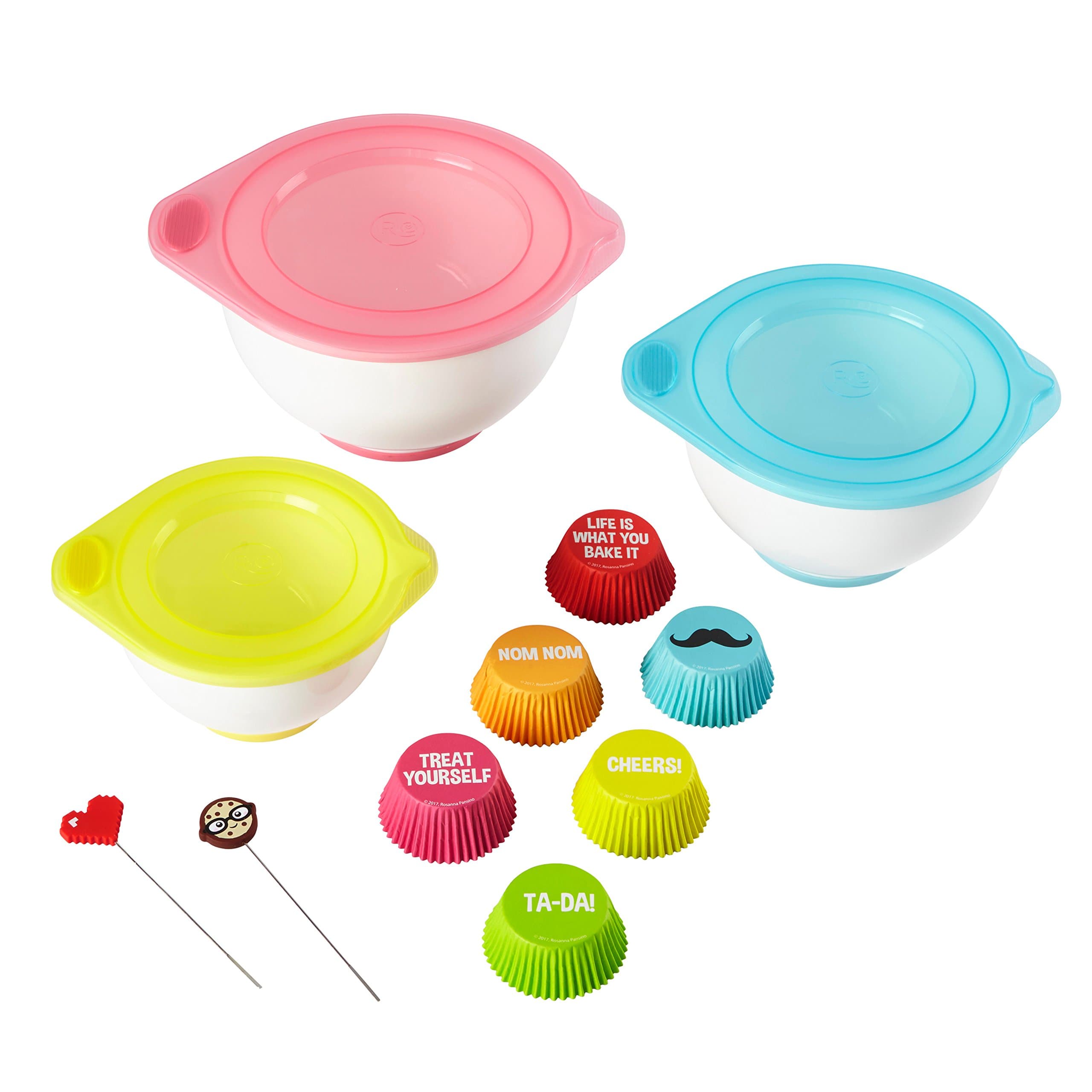 Rosanna Pansino by Wilton Nerdy Nummies Cupcake Baking Set