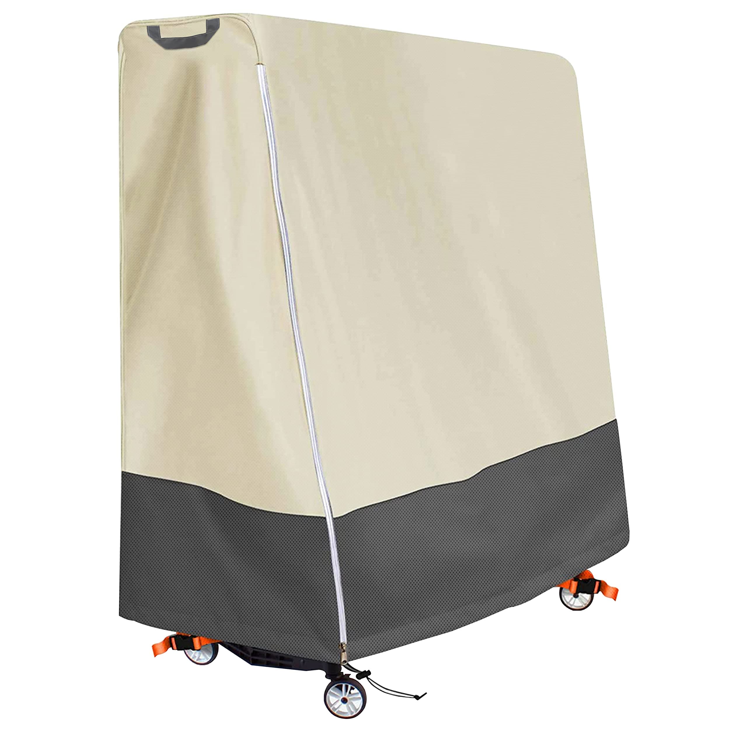 Indoor/Outdoor Premium Ping Pong Table Cover Waterproof Dustproof Sunscreen Heavy-Duty Folding Table Tennis Table Cover